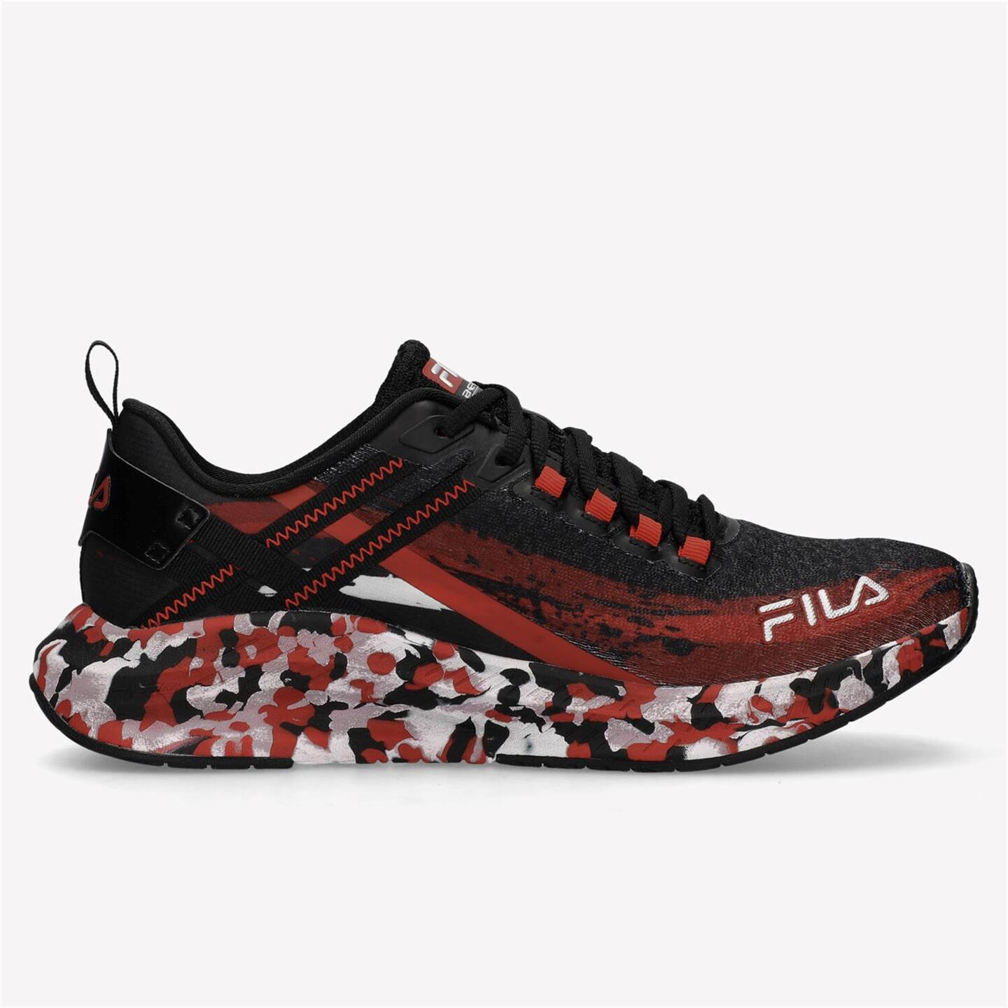 Fila Swyft Negro Zapatillas Running Hombre Sprinter