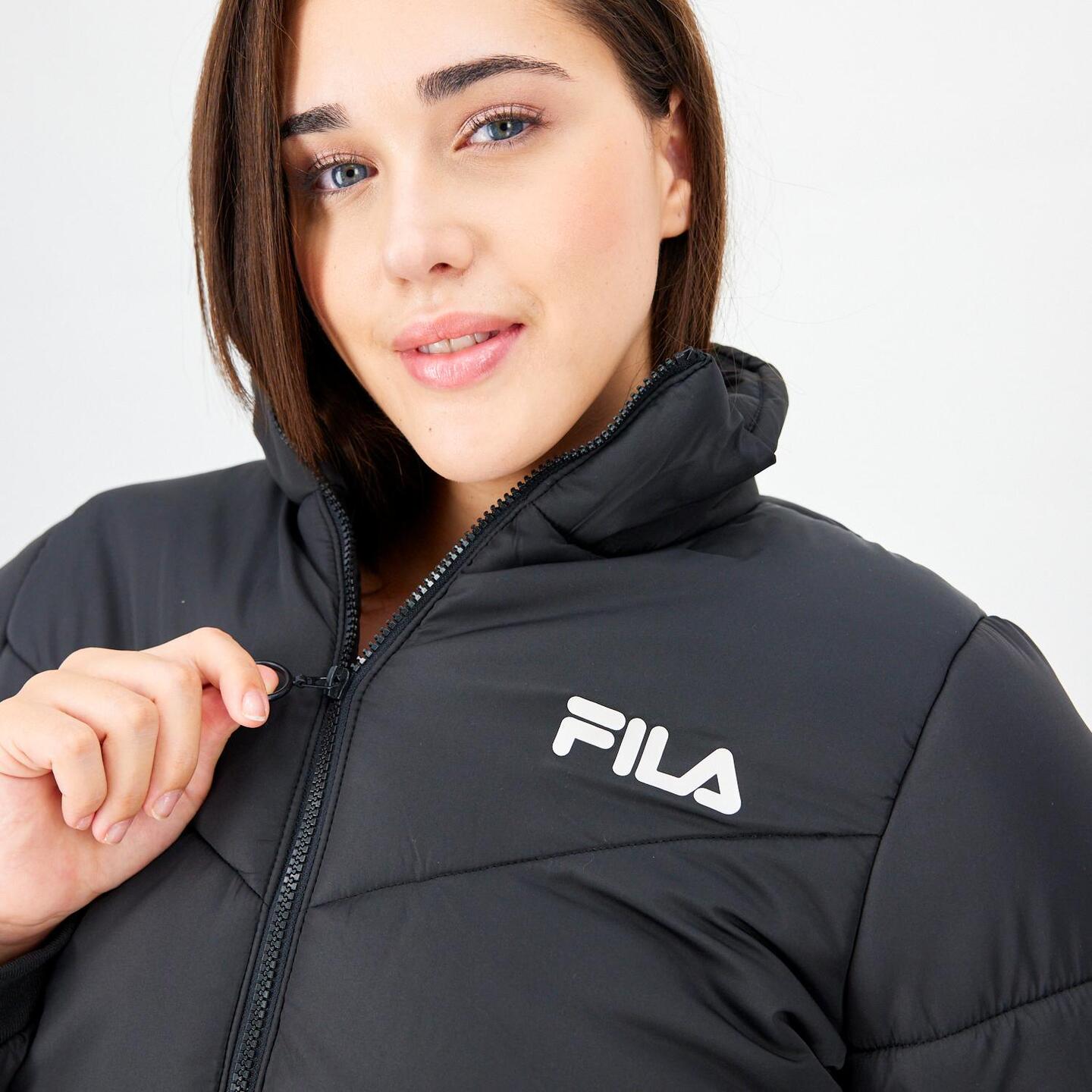 Fila Tay Negro Parka Mujer Sprinter