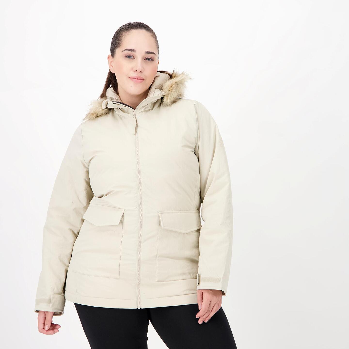 Parka adidas Beige Parka Mujer Sprinter