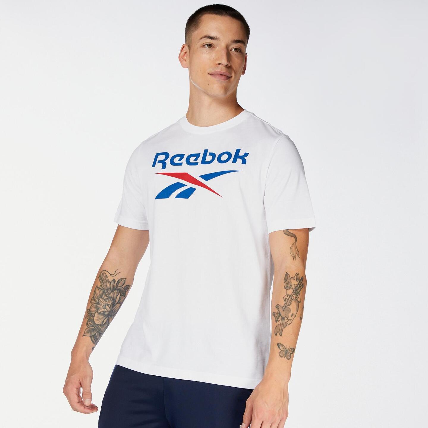 Reebok Biglogo - blanco - Camiseta Hombre