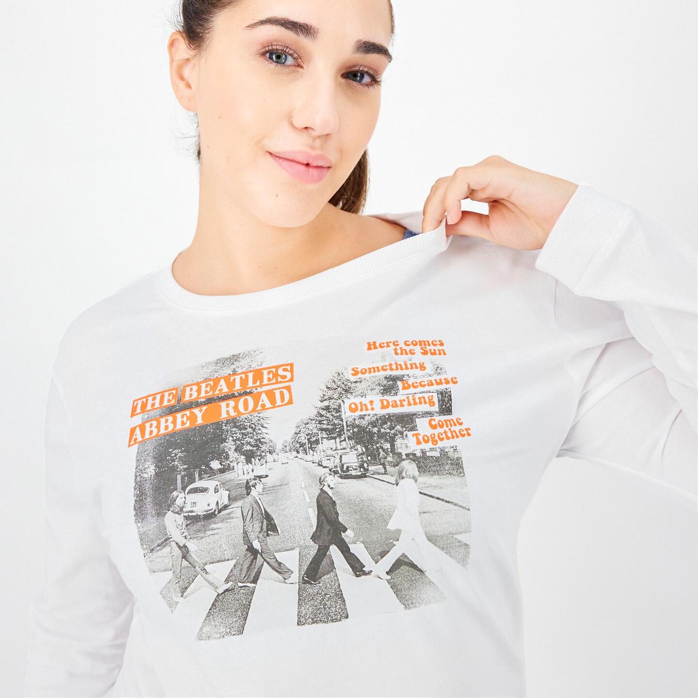 Camiseta beatles mujer on sale