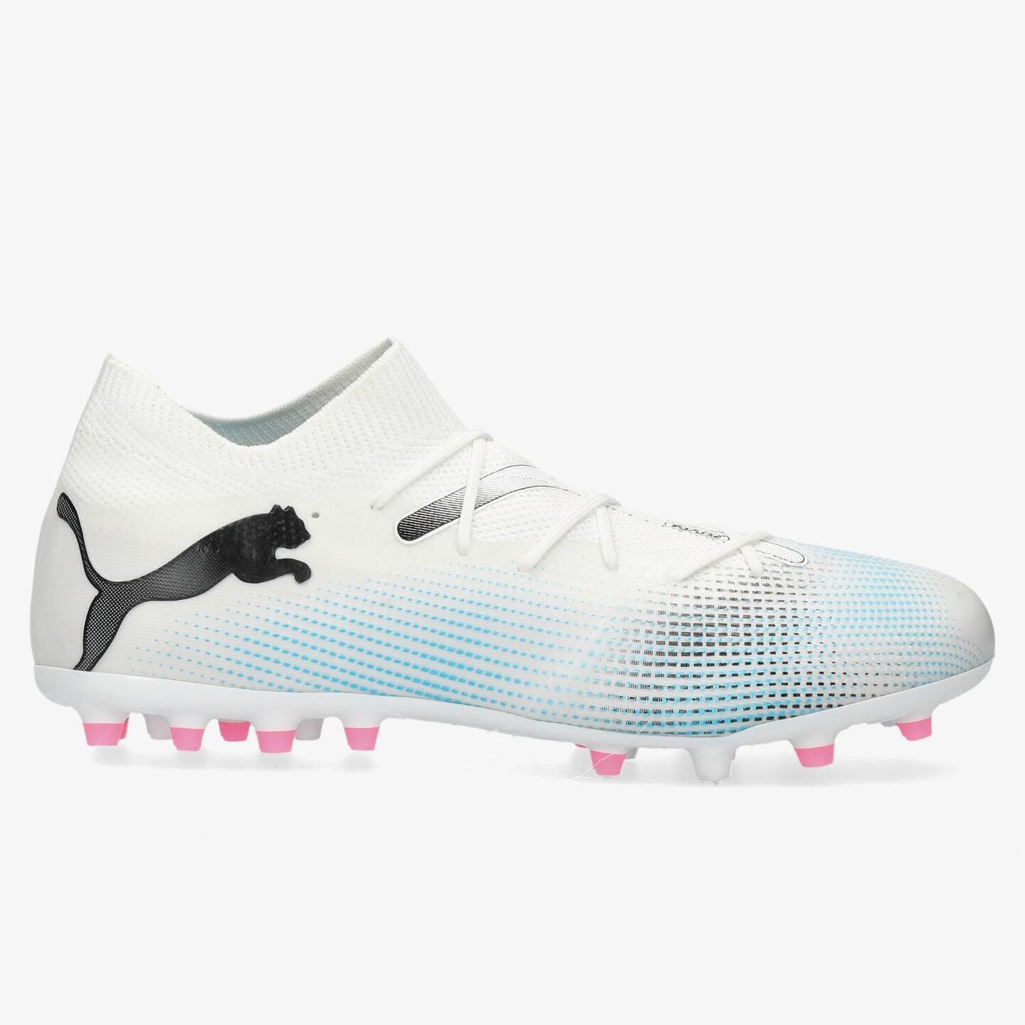Puma Future Match Mg Blanco Botas Futbol Tacos Sprinter