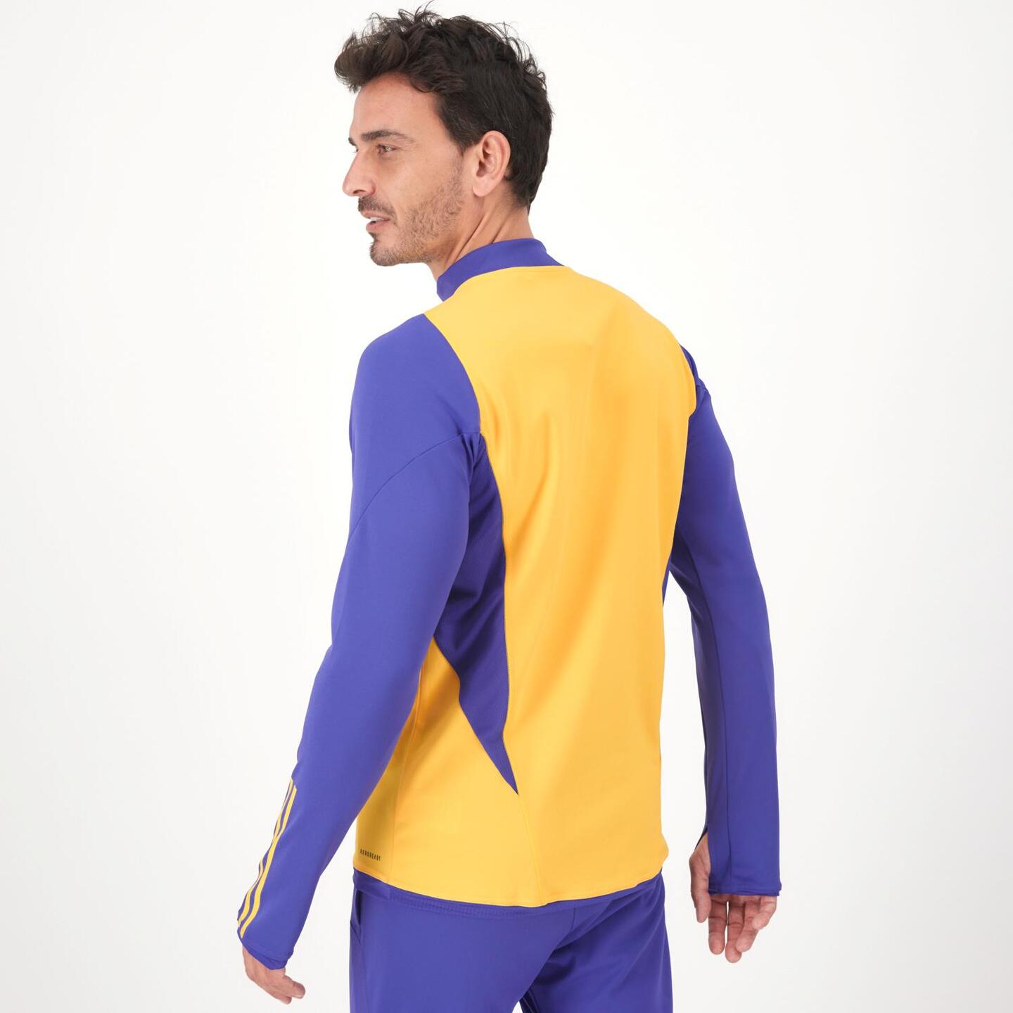 Sudadera R. Madrid Entreno 23/24 - amarillo - Fútbol Hombre