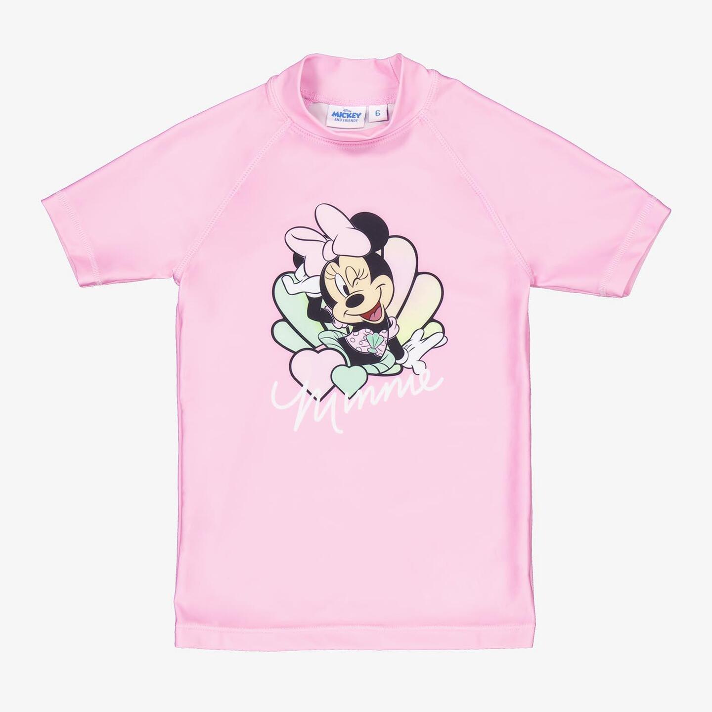 T-shirt Minnie - rosa - T-shirt Natação Menina Disney