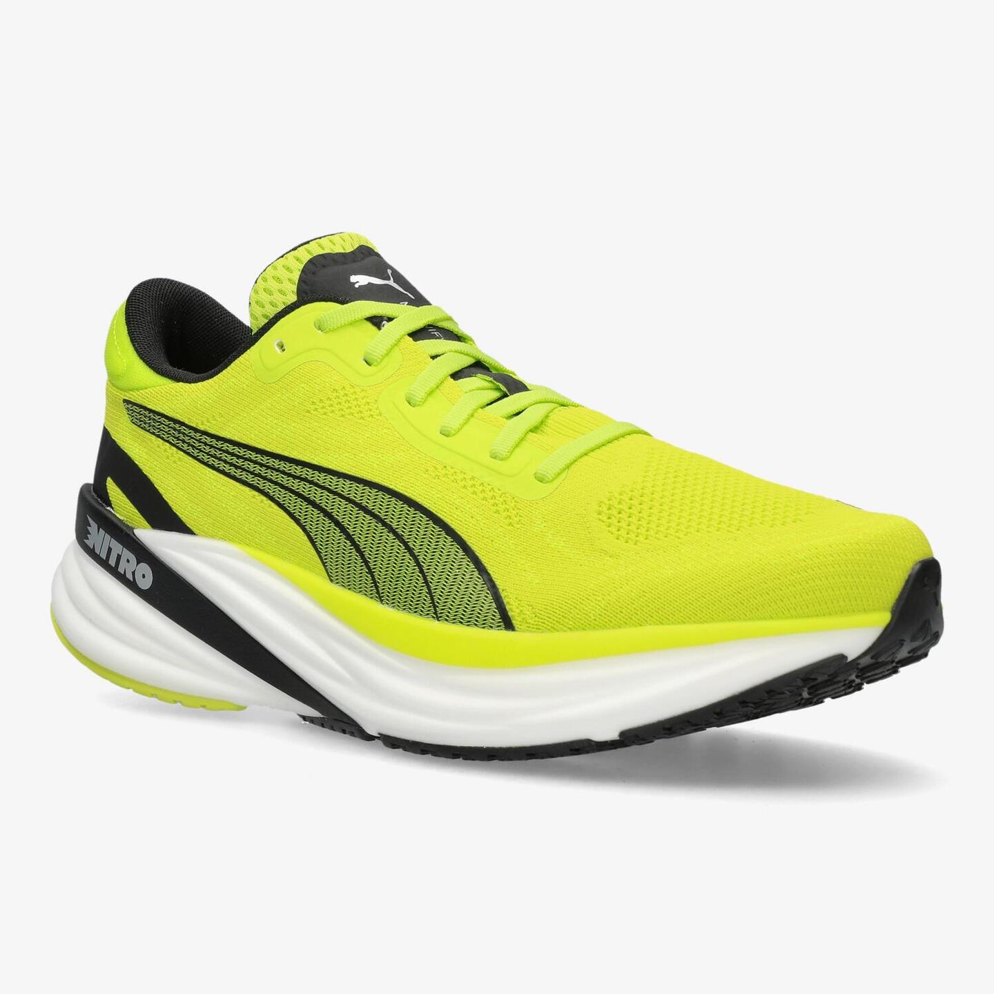 Puma Magnify Nitro 2 - verde - Zapatillas Running Hombre