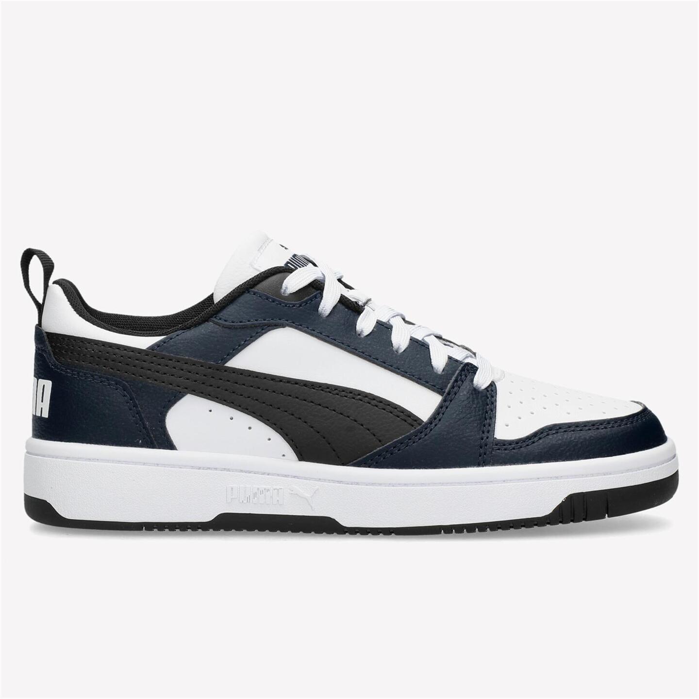 Puma Rebound V6 Lo - blanco - Sapatilhas Rapaz