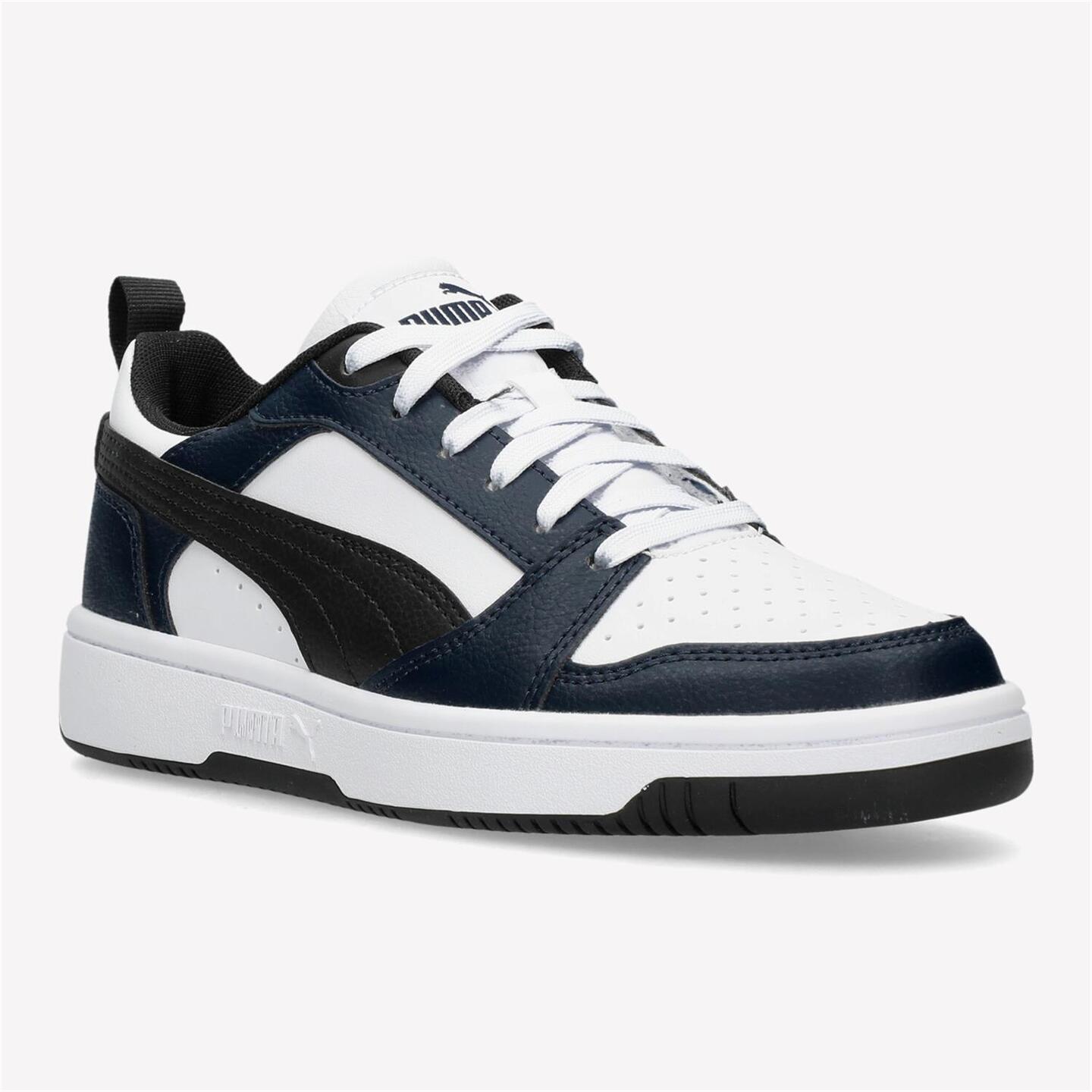 Puma Rebound V6 Lo - blanco - Sapatilhas Rapaz