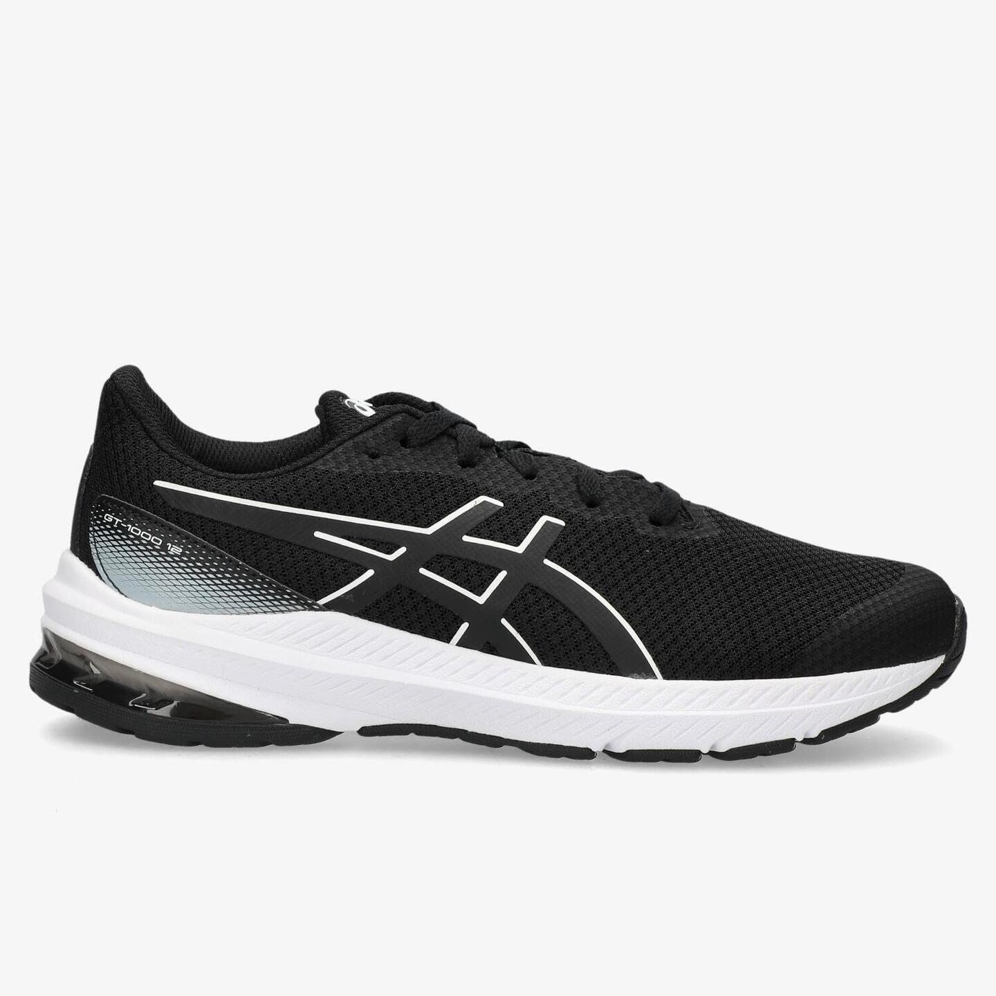 Asics gt 3000 2 gs mujer negro fashion