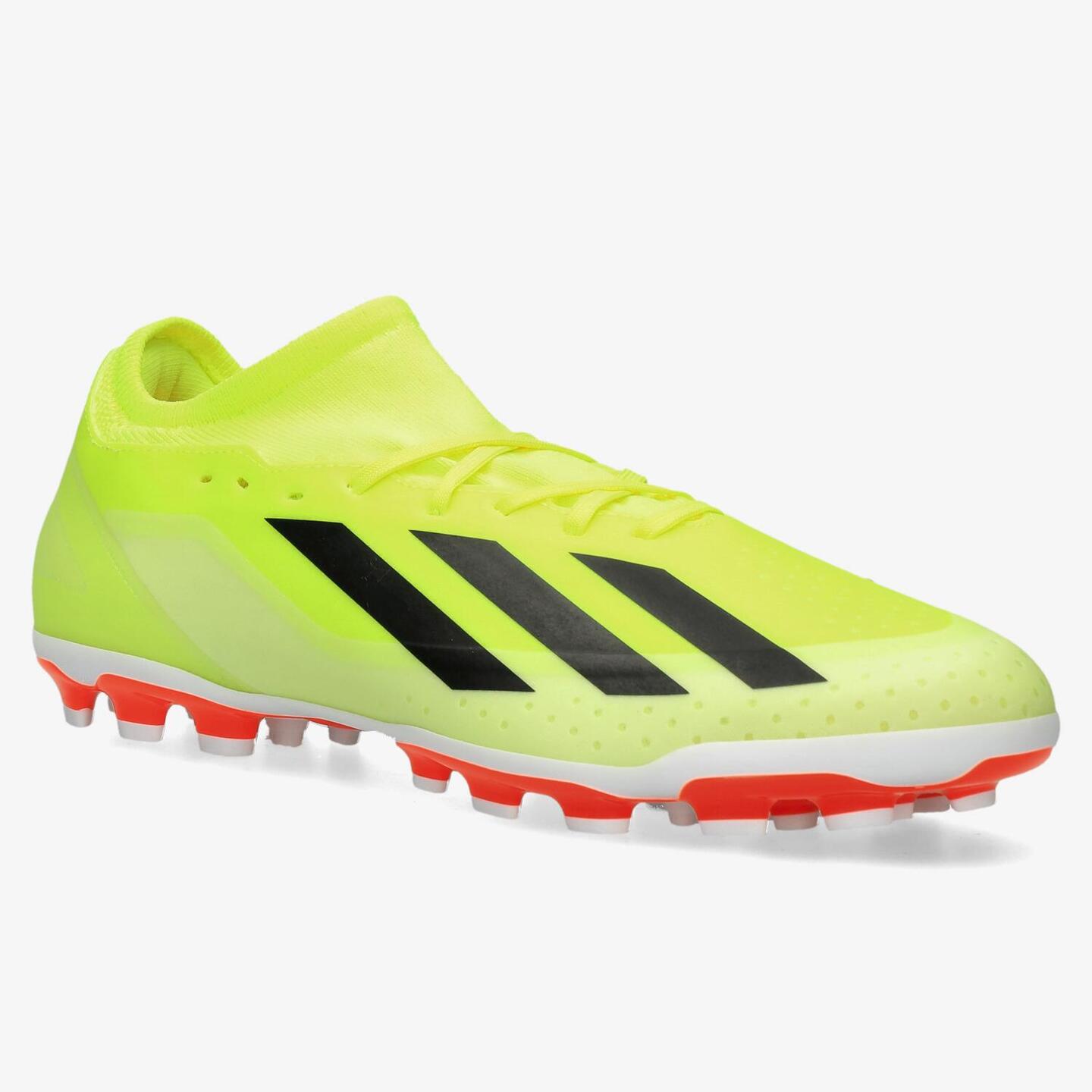 adidas X Crazyfast League 2 AG Amarelo Chuteiras Pitons Adulto Sport Zone