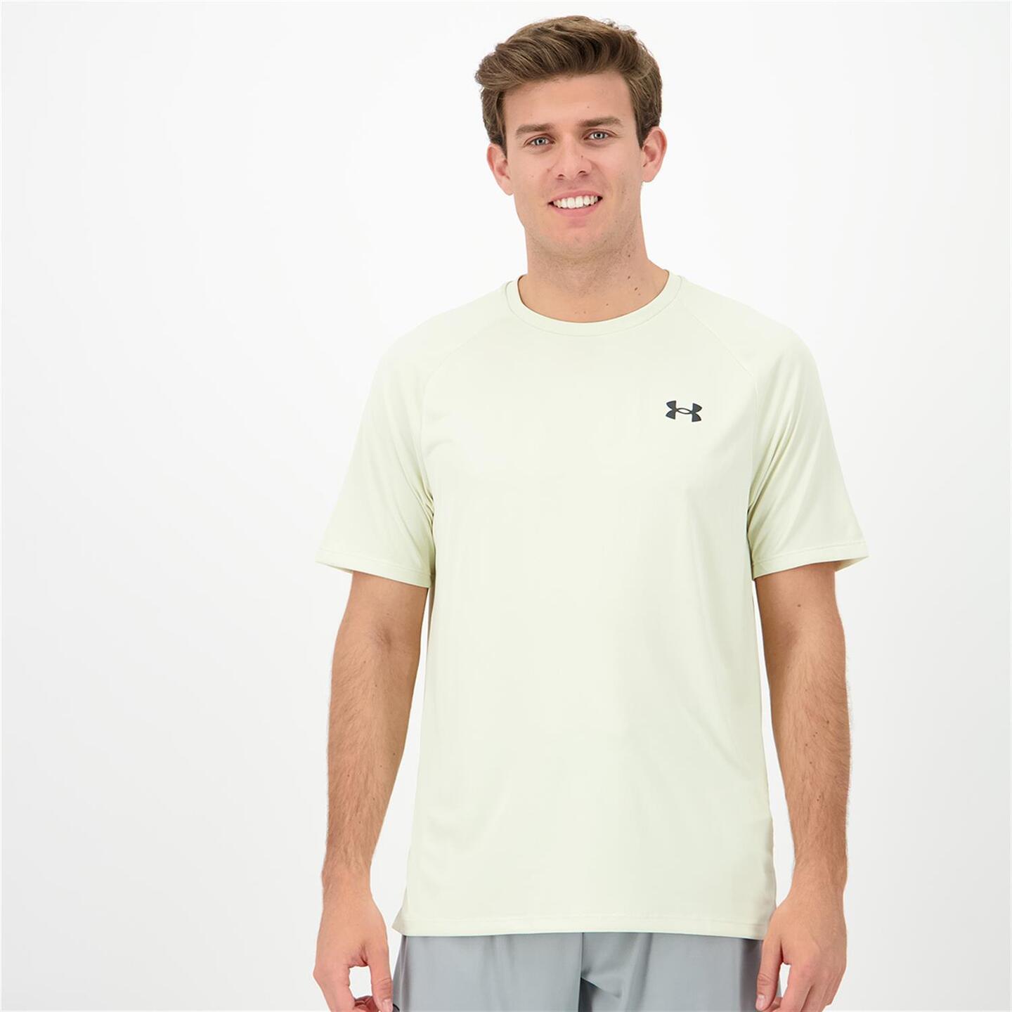 Under Armour Tech 2.0 - blanco - Camiseta Running Hombre