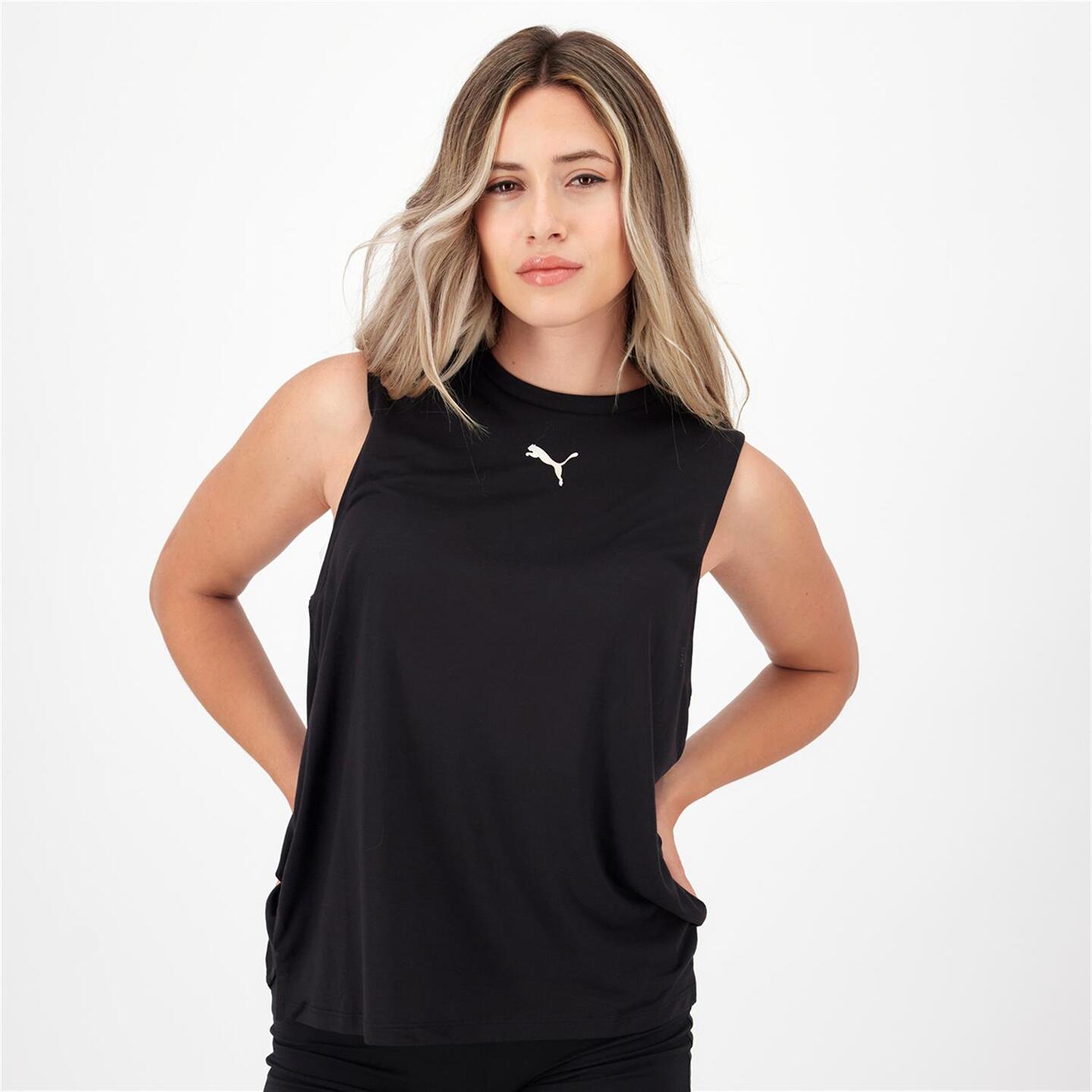 Camiseta Puma - negro - Camiseta Sin Mangas Mujer