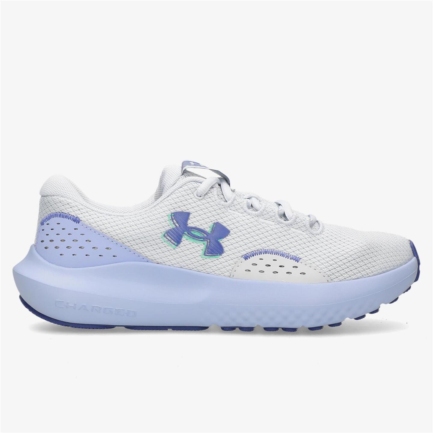 Under Armour Charged Surge 4 - gris - Zapatillas Running Mujer