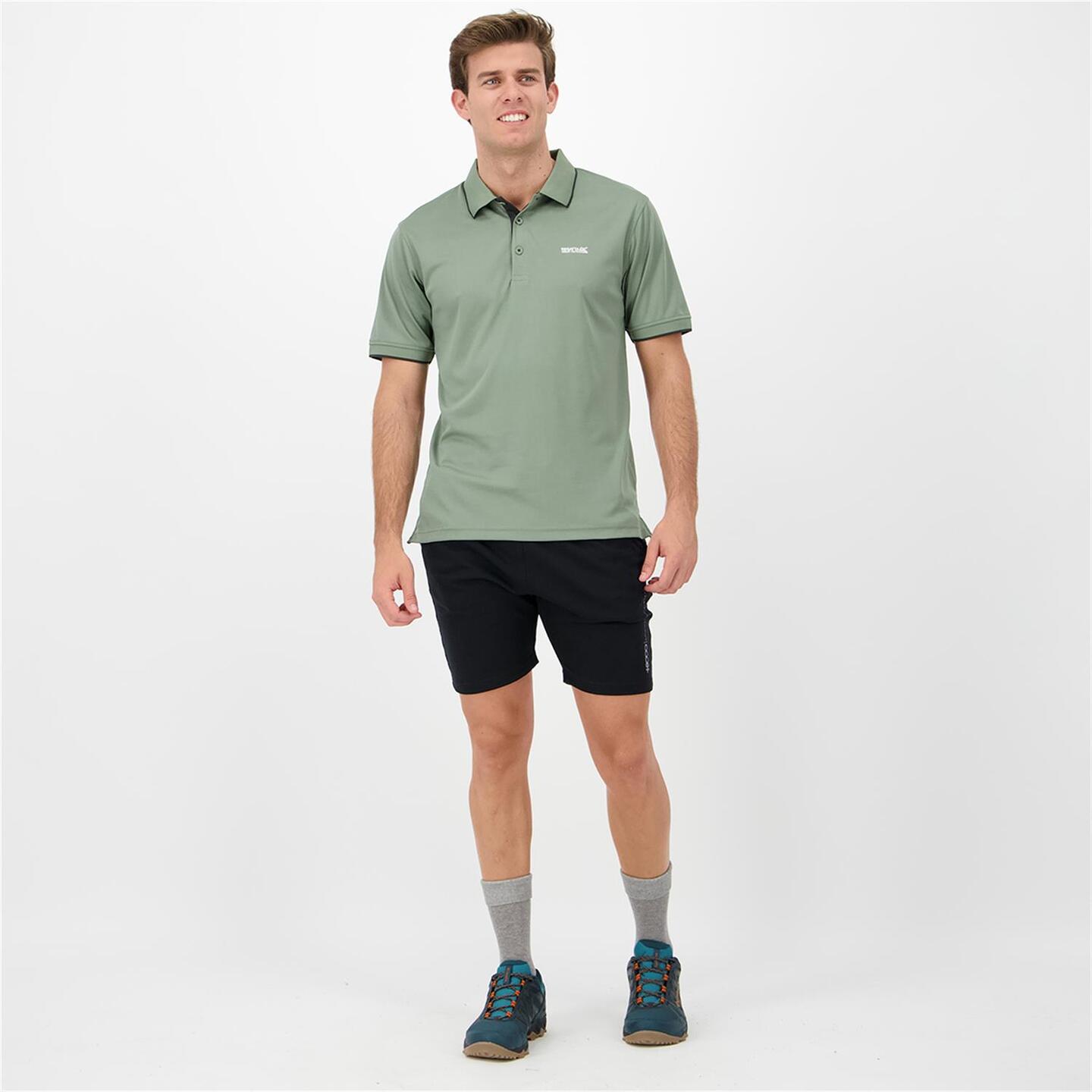 Regatta Oakmont - verde - Polo Trekking Homem