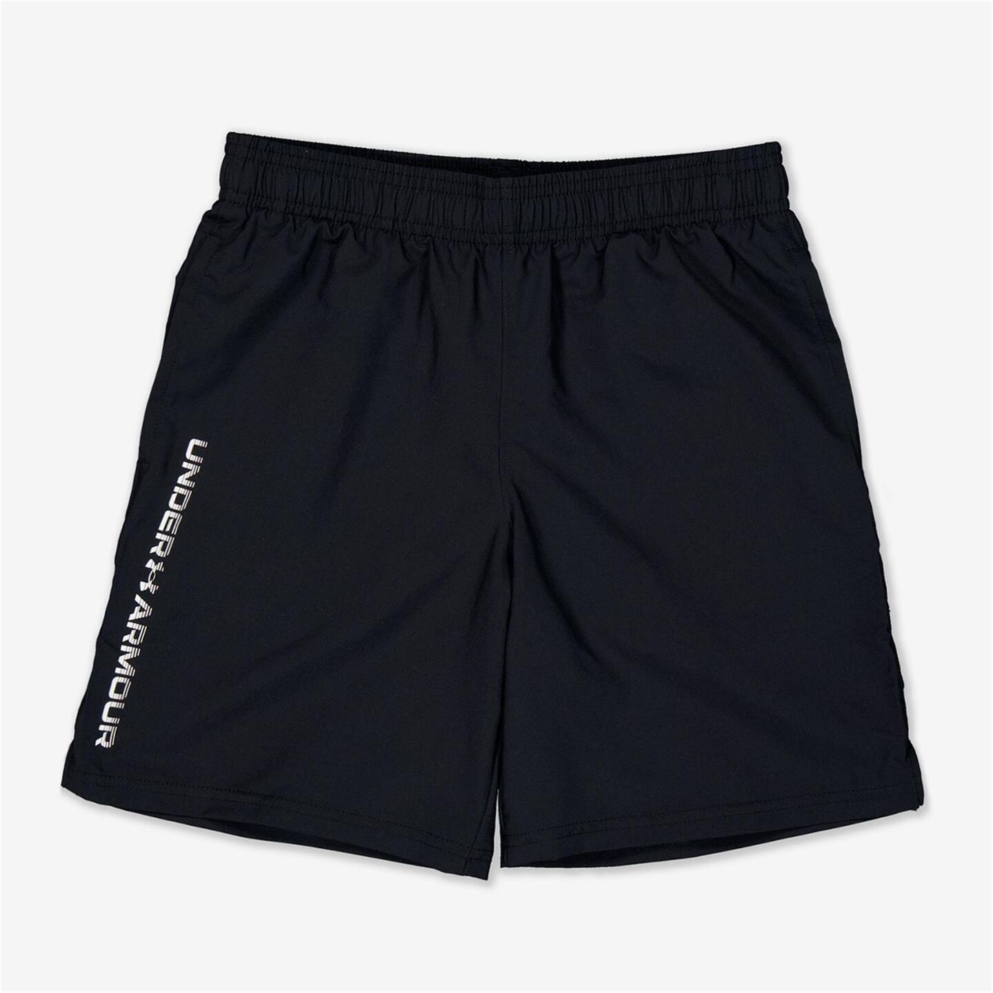 Pantalón Corto Under Armour - negro - Bermuda Niño