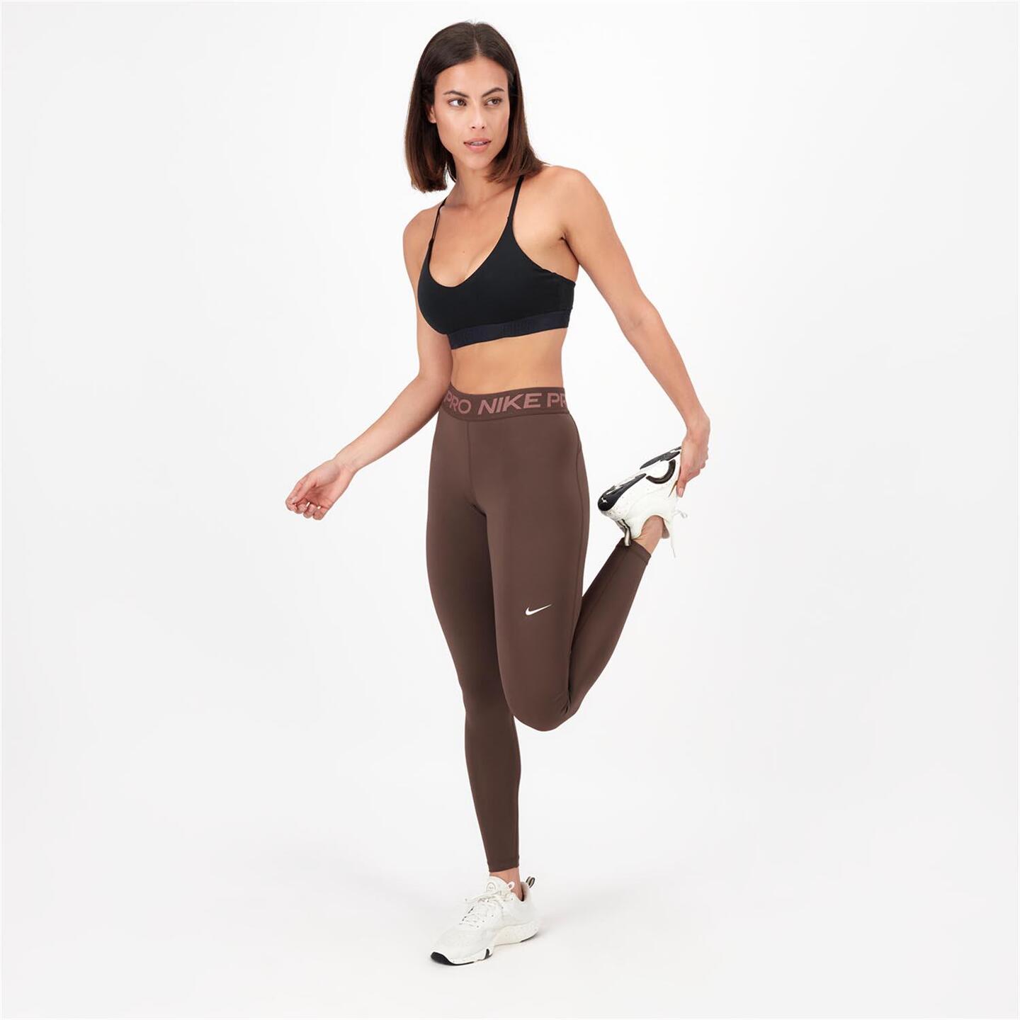 Nike Pro 365 - marron - Mallas Fitness Mujer