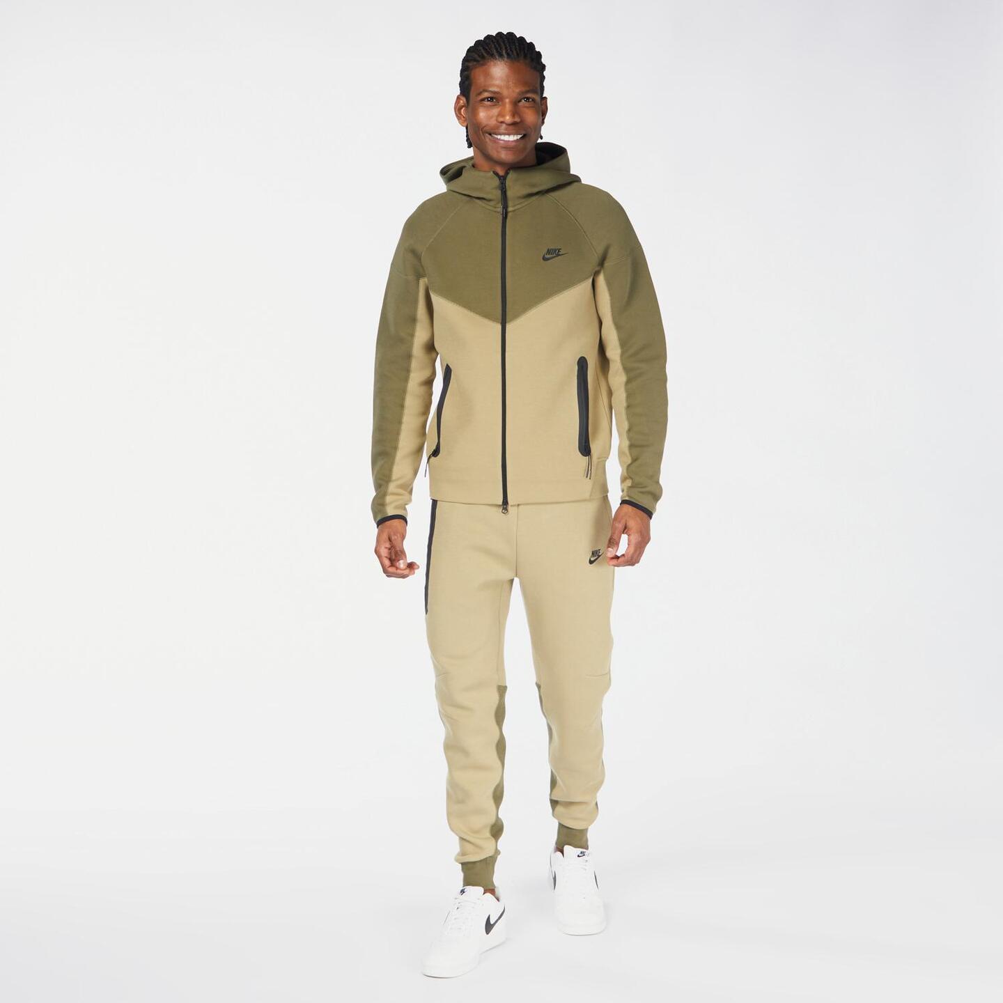 Nike Tech Fleece Kaki Pantalon Chandal Hombre Sprinter