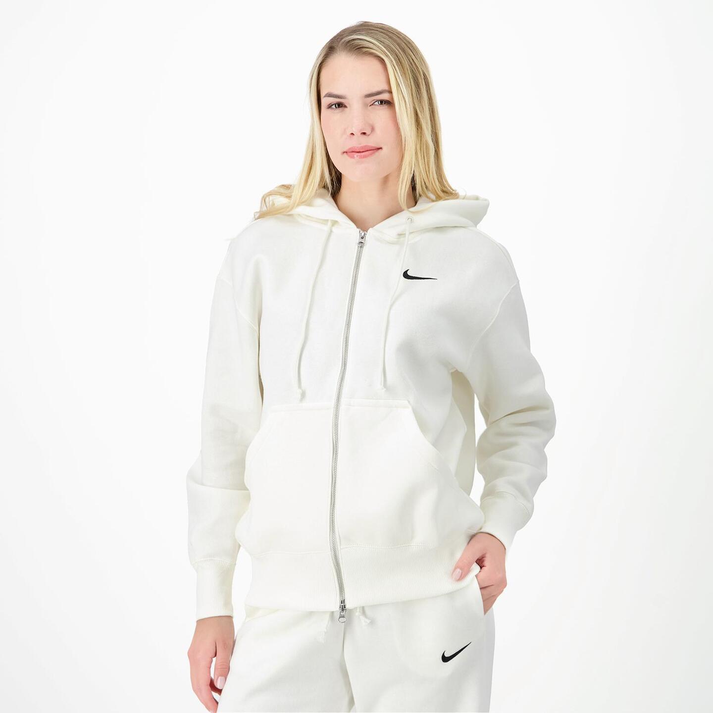 Sudaderas blancas nike mujer sale