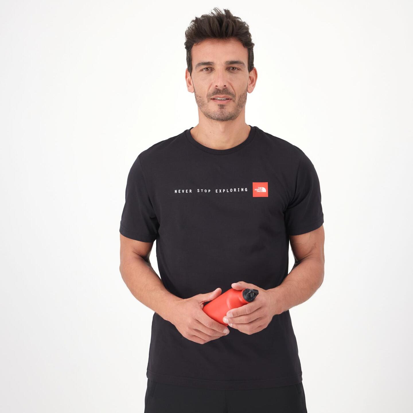 The North Face Never Stop Exploring Negro Camiseta Montana Hombre Sprinter
