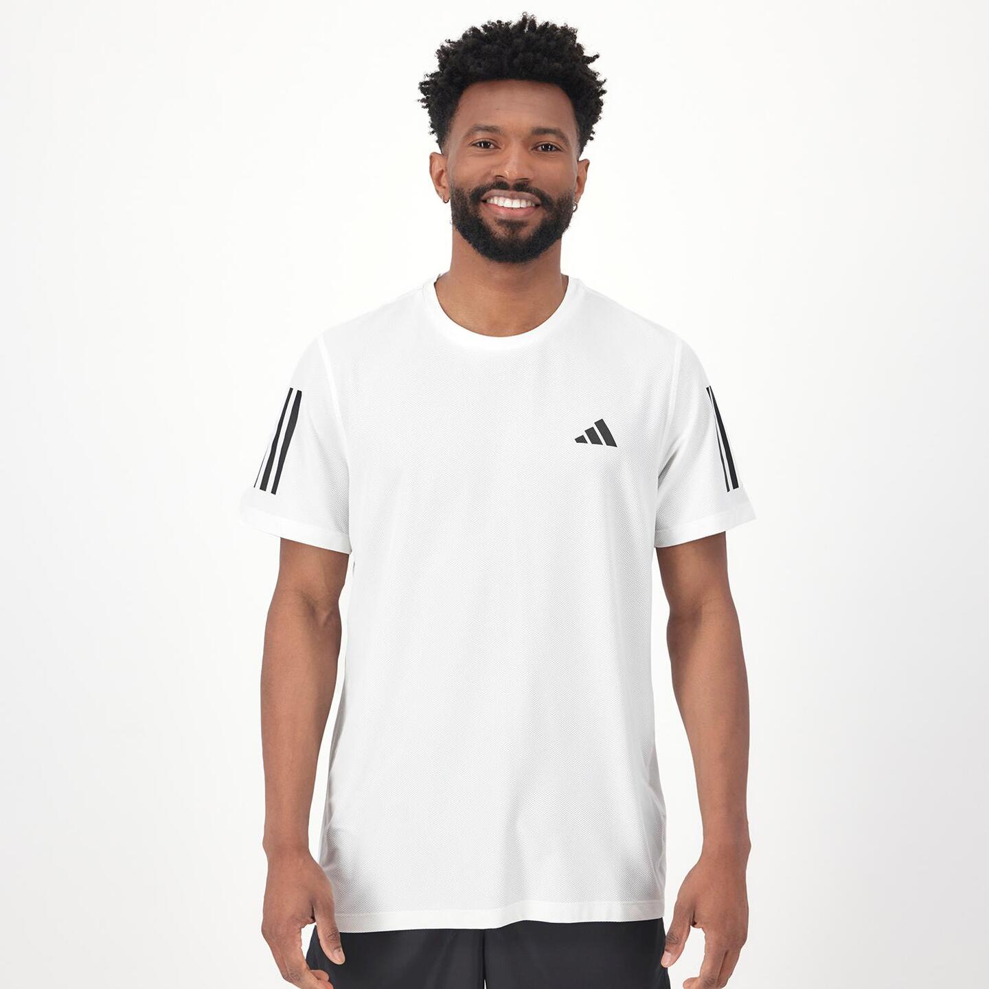 Camiseta adidas Blanco Camiseta Running Hombre Sprinter