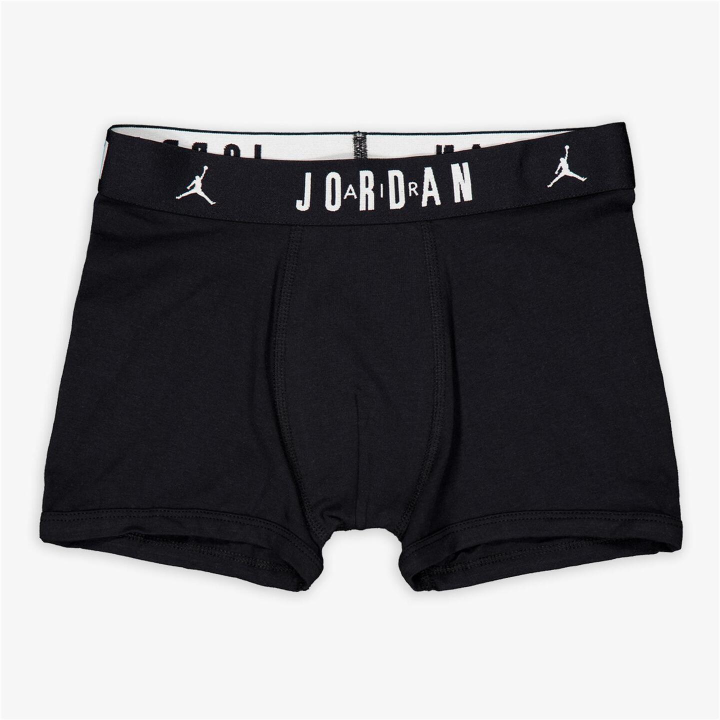 Jordan Flight Negro Calzoncillos Boxer Nino Sprinter