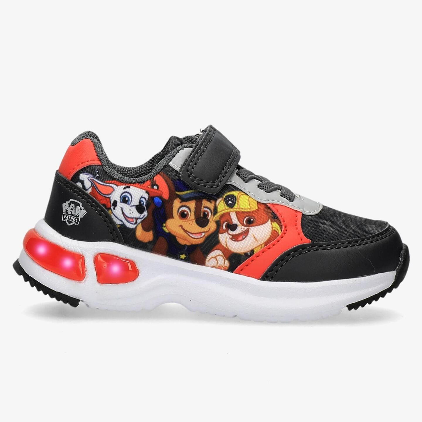 Zapatillas paw patrol shops con luces