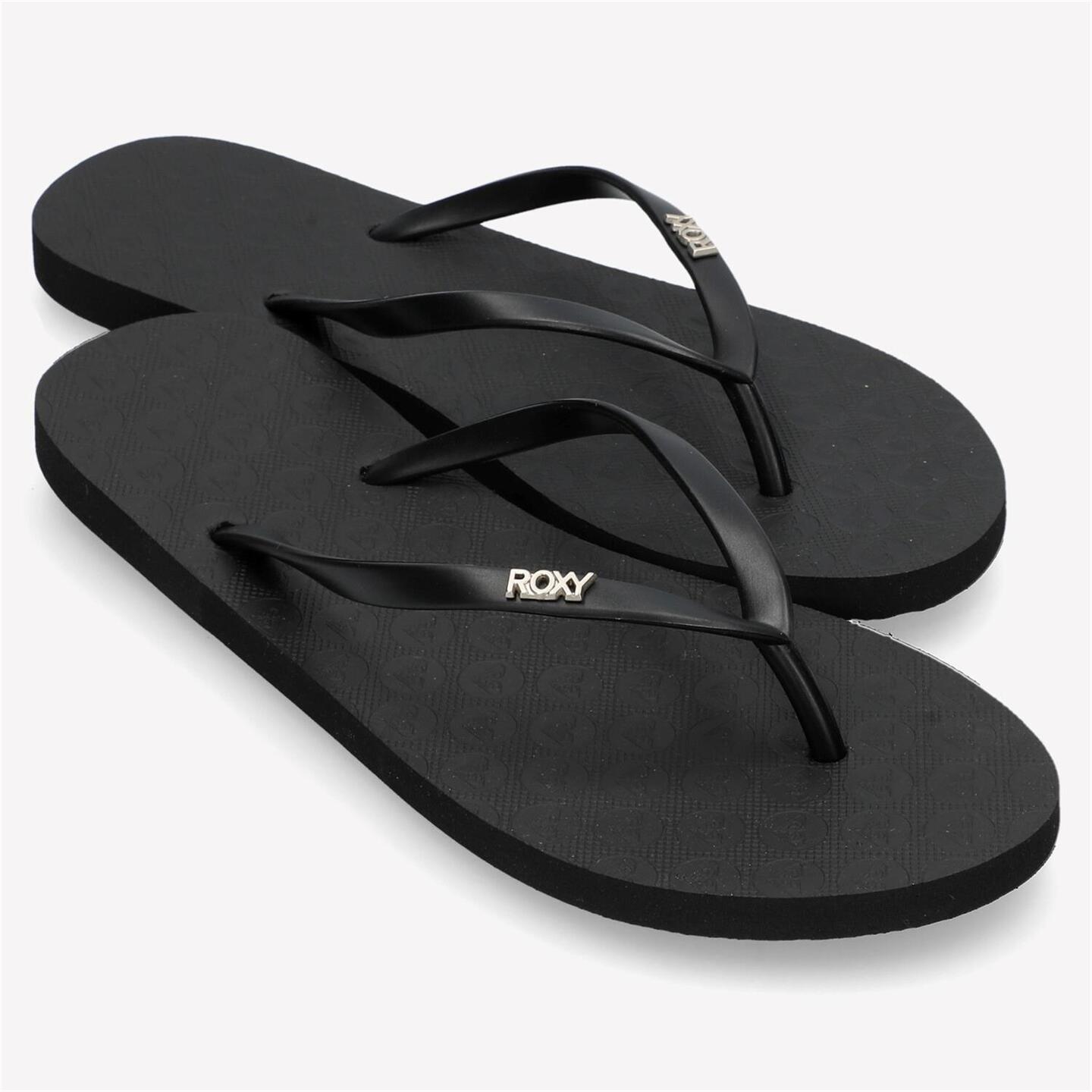 Roxy Viva - negro - Chanclas Playa Dedo Mujer