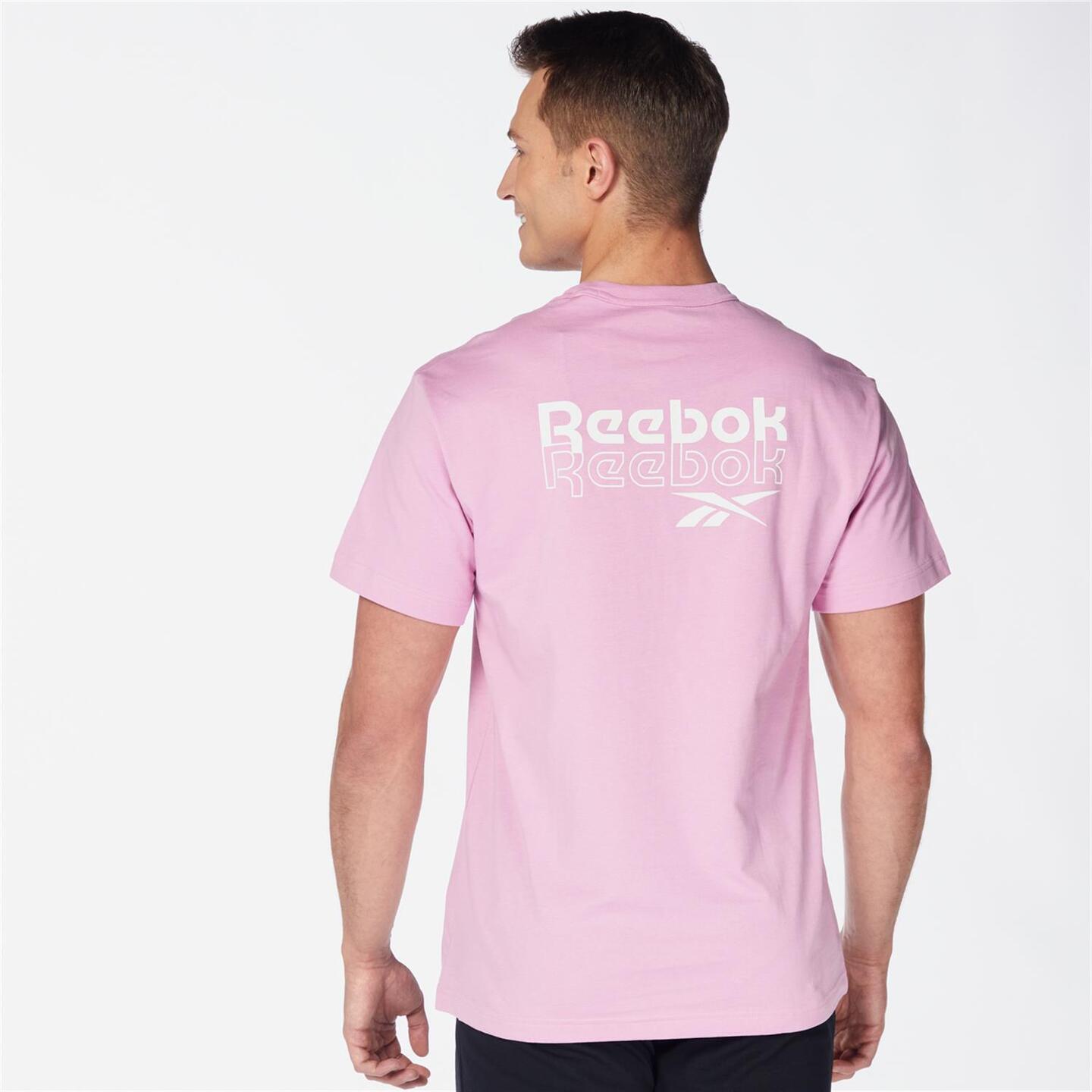 Reebok Ri Rosa Camiseta Hombre Sprinter