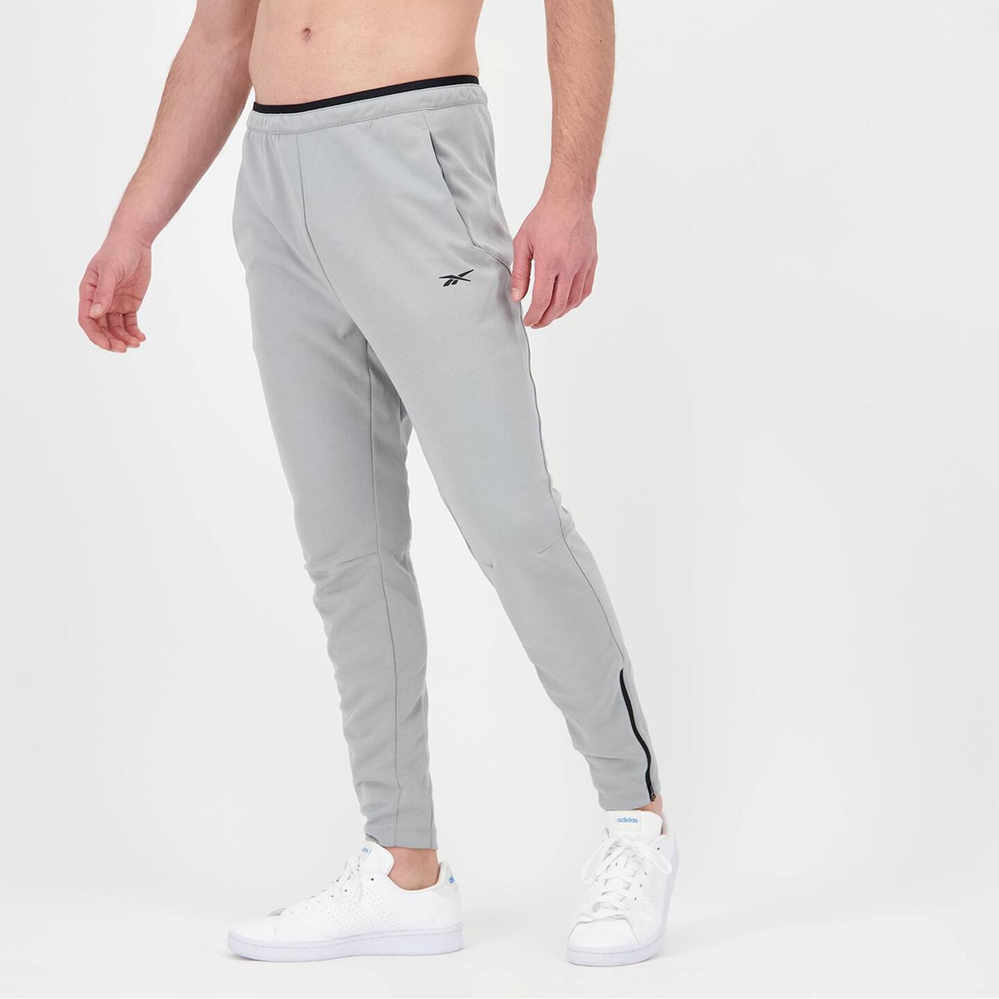 Reebok Strength Gris Pantalon Largo Hombre Sprinter