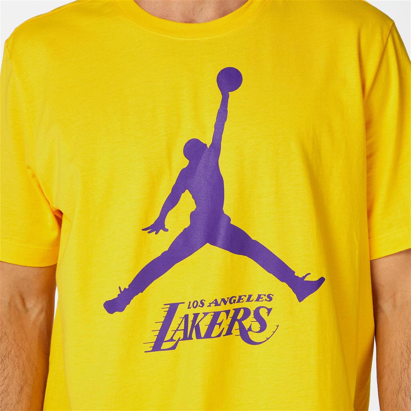 Jordan Lakers - amarillo - Camiseta Baloncesto Hombre