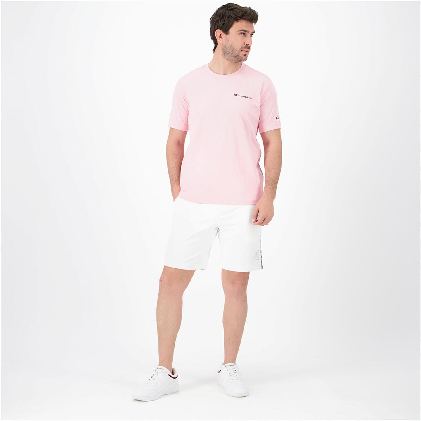 Camiseta champion rosa sale