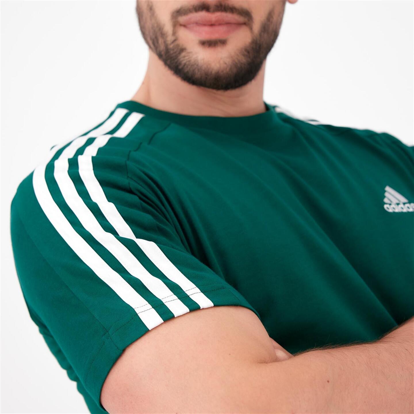 adidas 3s Multi - verde - Camiseta Hombre