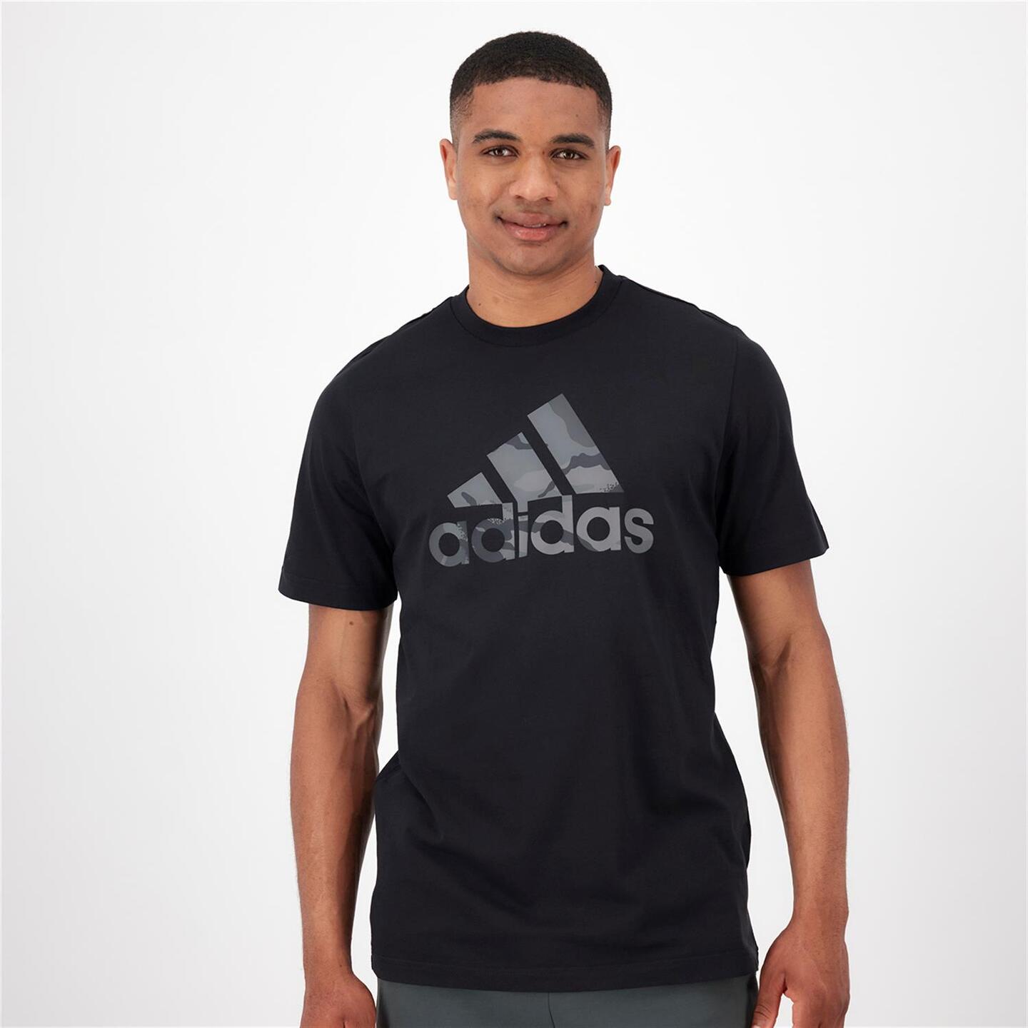 Camiseta adidas - negro - Camiseta Hombre