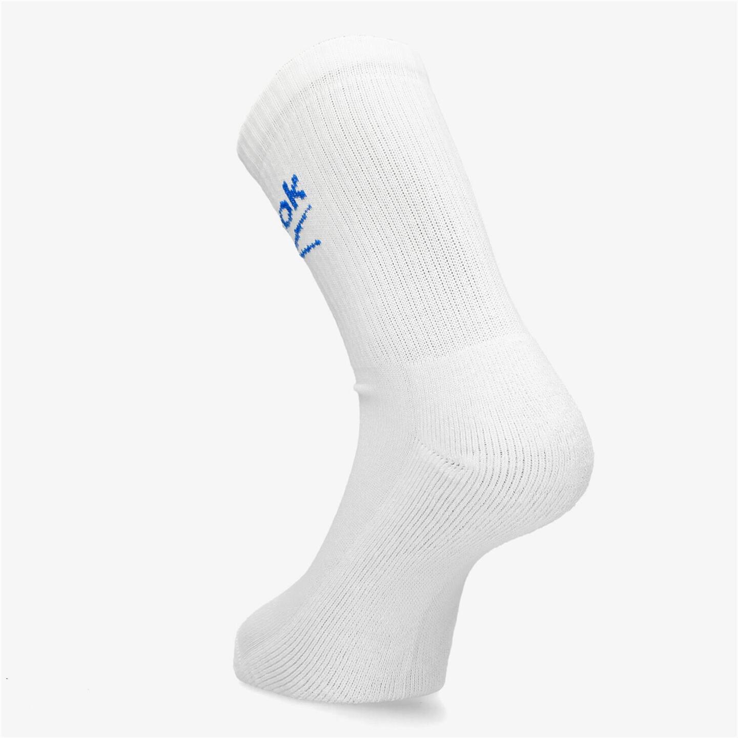 Calcetines Reebok Blanco Calcetines Unisex Sprinter