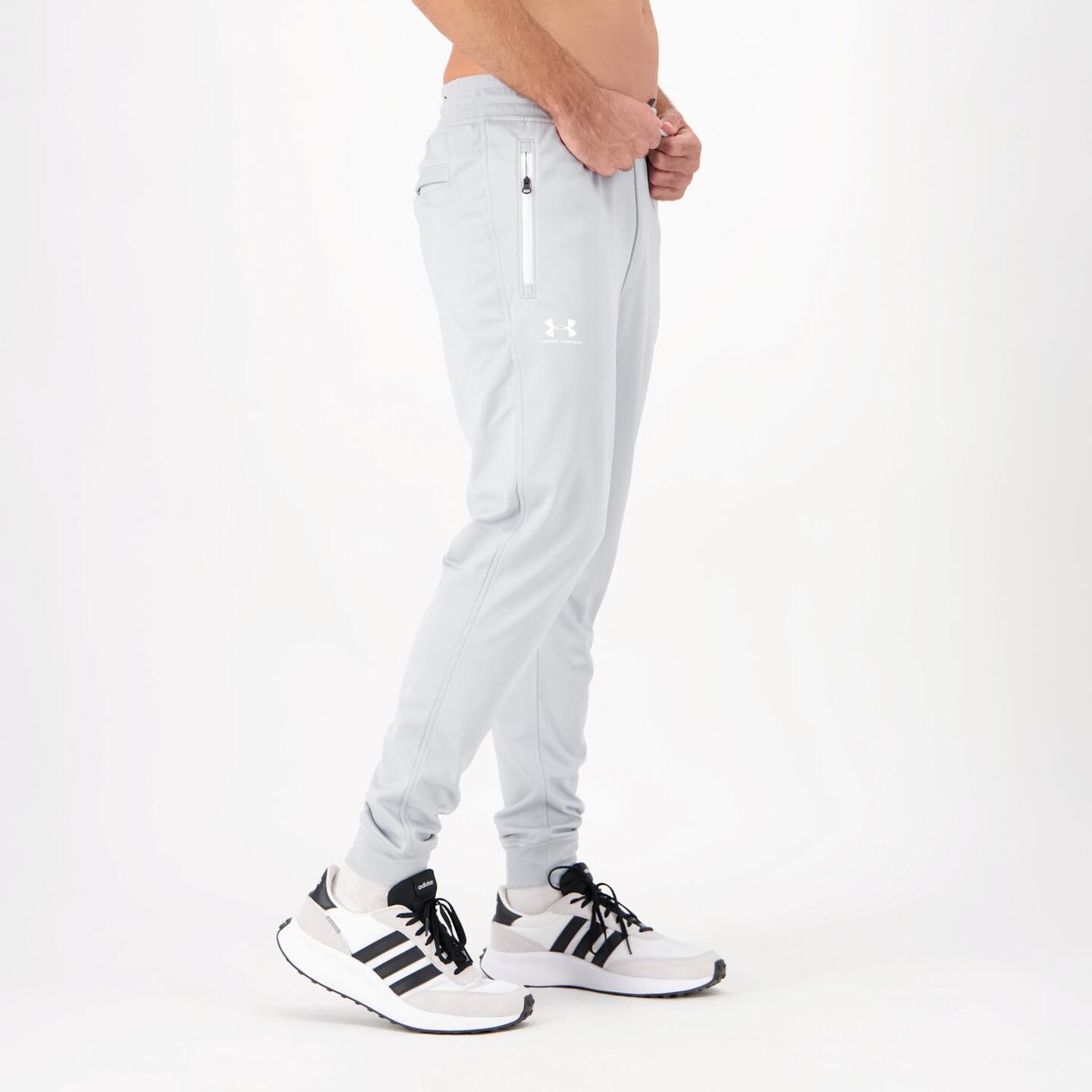 Pantalón Under Armour - gris - Pantalón Largo Hombre