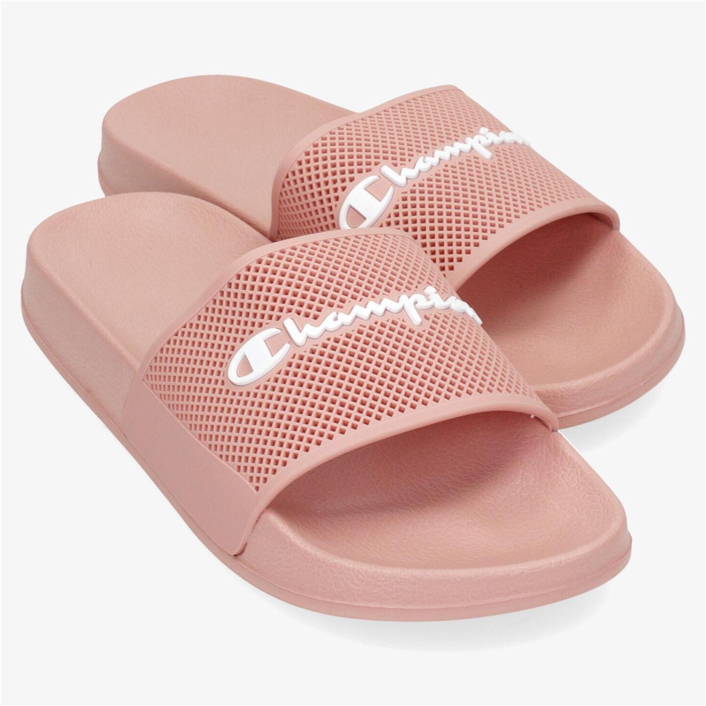chanclas champion mujer rosa