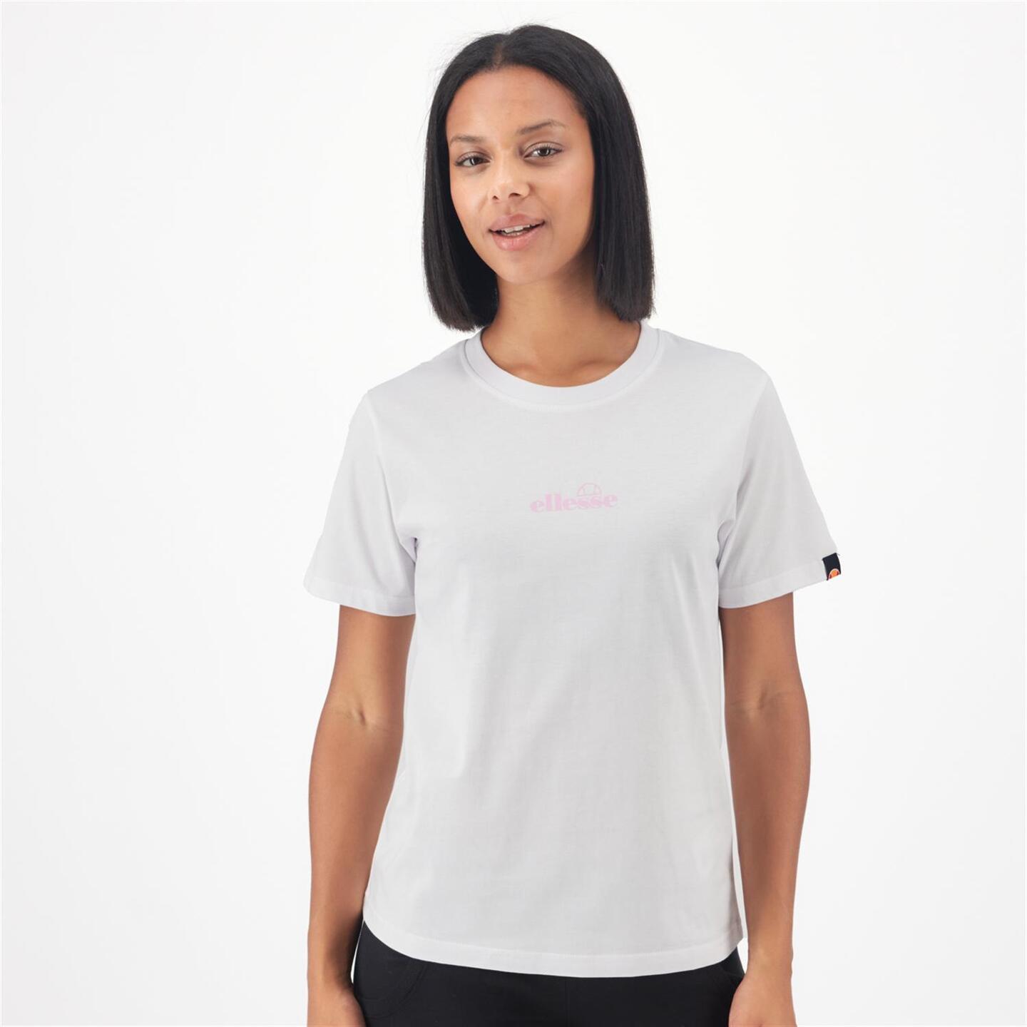 Ellesse Small Logo - blanco - T-shirt Mulher