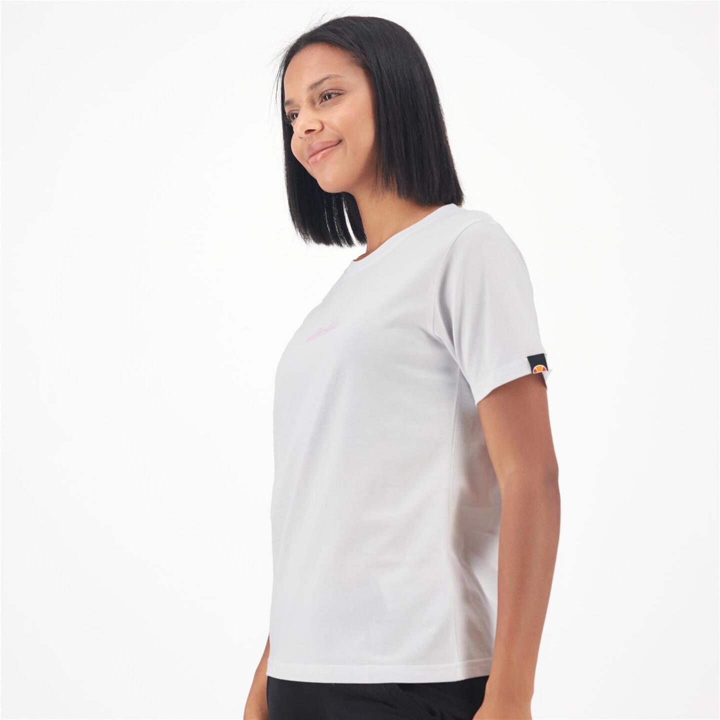 Ellesse Small Logo - blanco - T-shirt Mulher