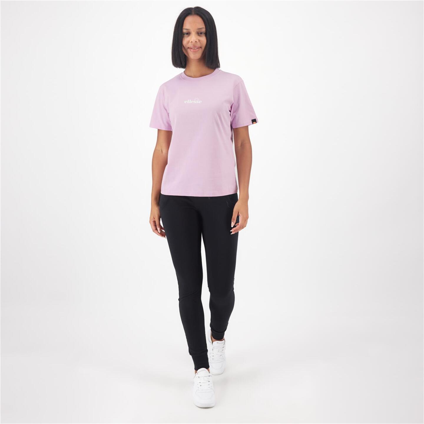 Ellesse Small Logo - rosa - T-shirt Mulher