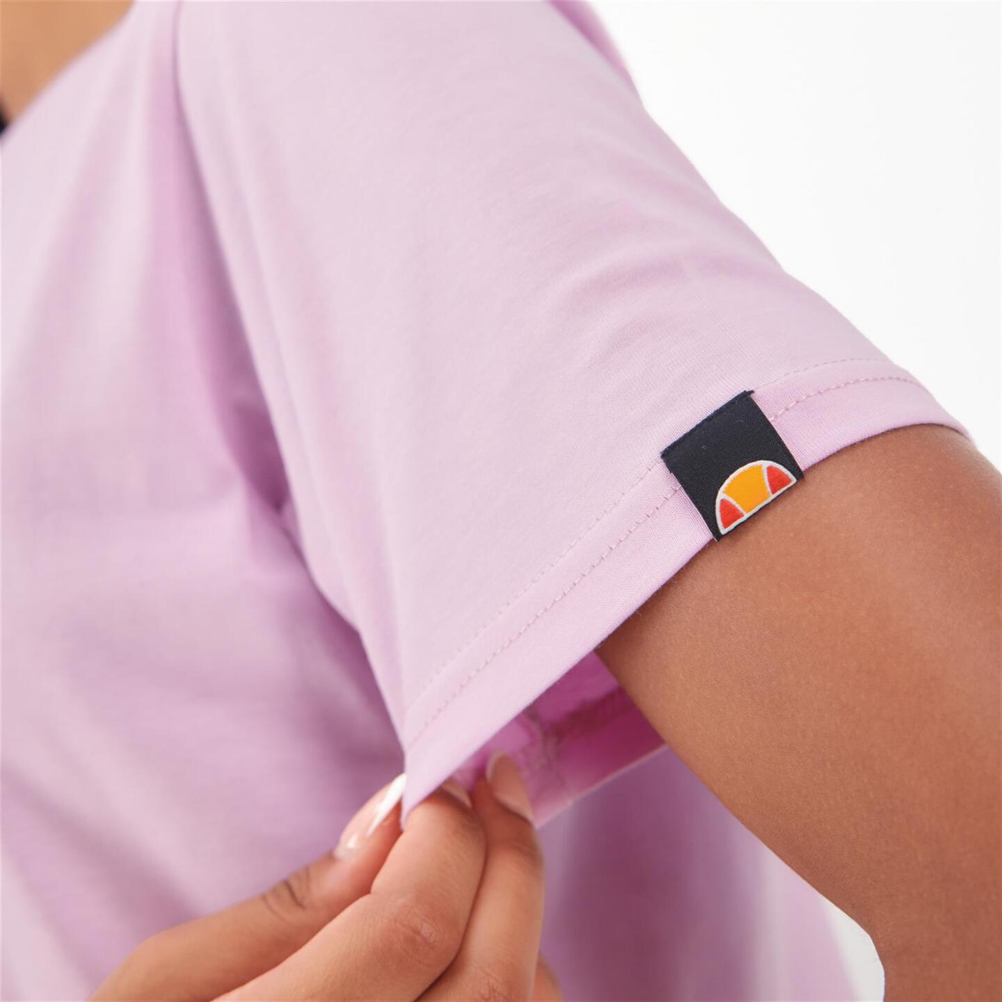 Ellesse Small Logo - rosa - T-shirt Mulher