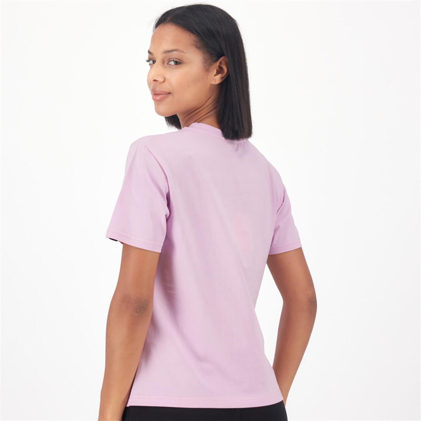 Ellesse Small Logo - rosa - Camiseta Mujer