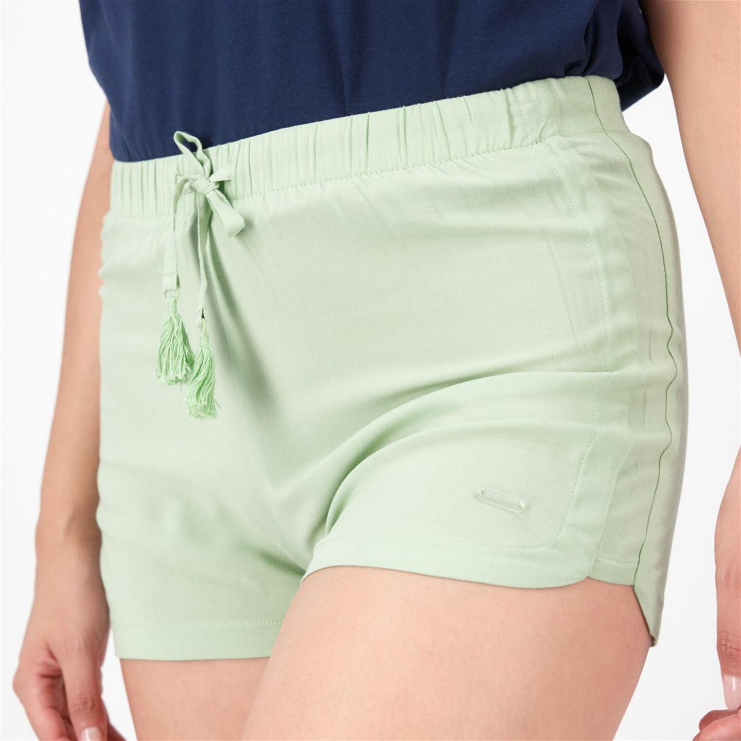 Pantalón Corto Silver - verde - Short Mujer