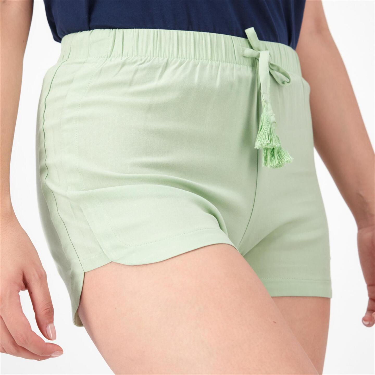 Pantalón Corto Silver - verde - Short Mujer