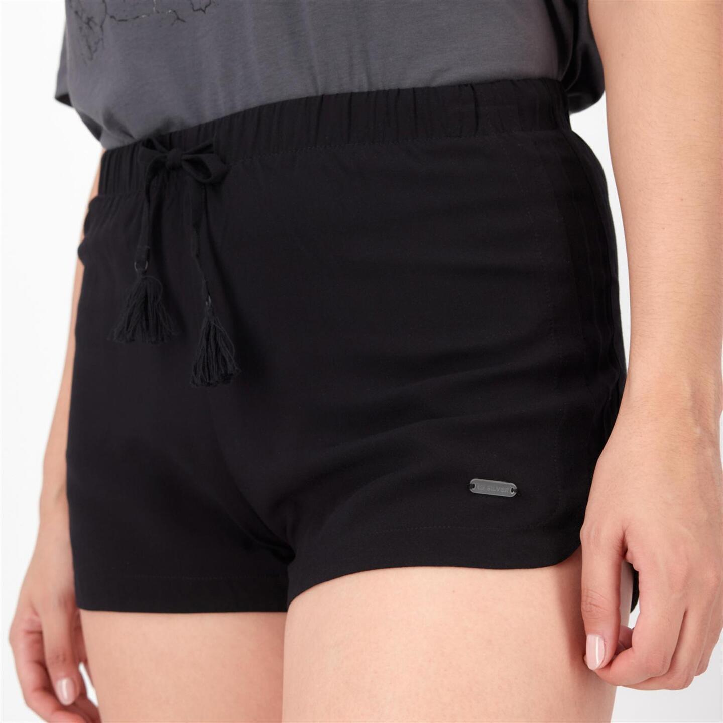 Pantalón Corto Silver - negro - Short Mujer