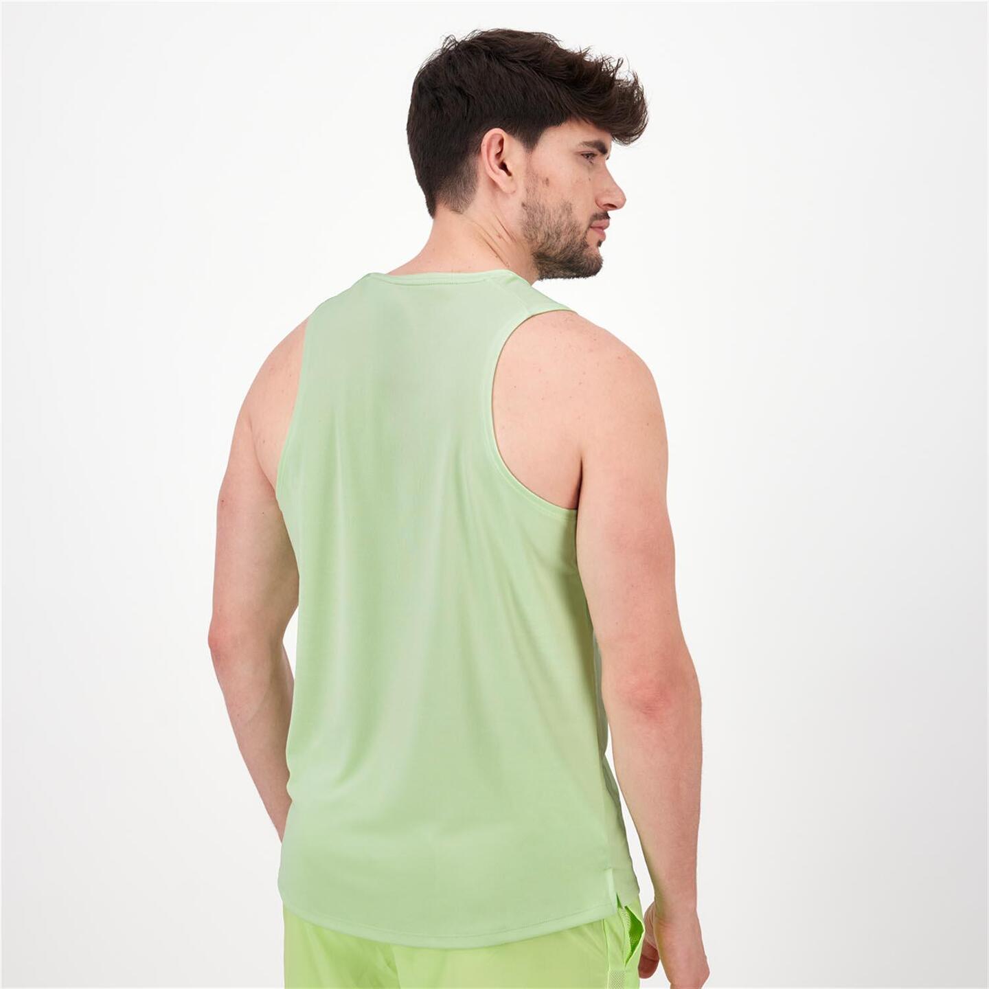 Nike Miler - verde - Camiseta Tank Top Hombre