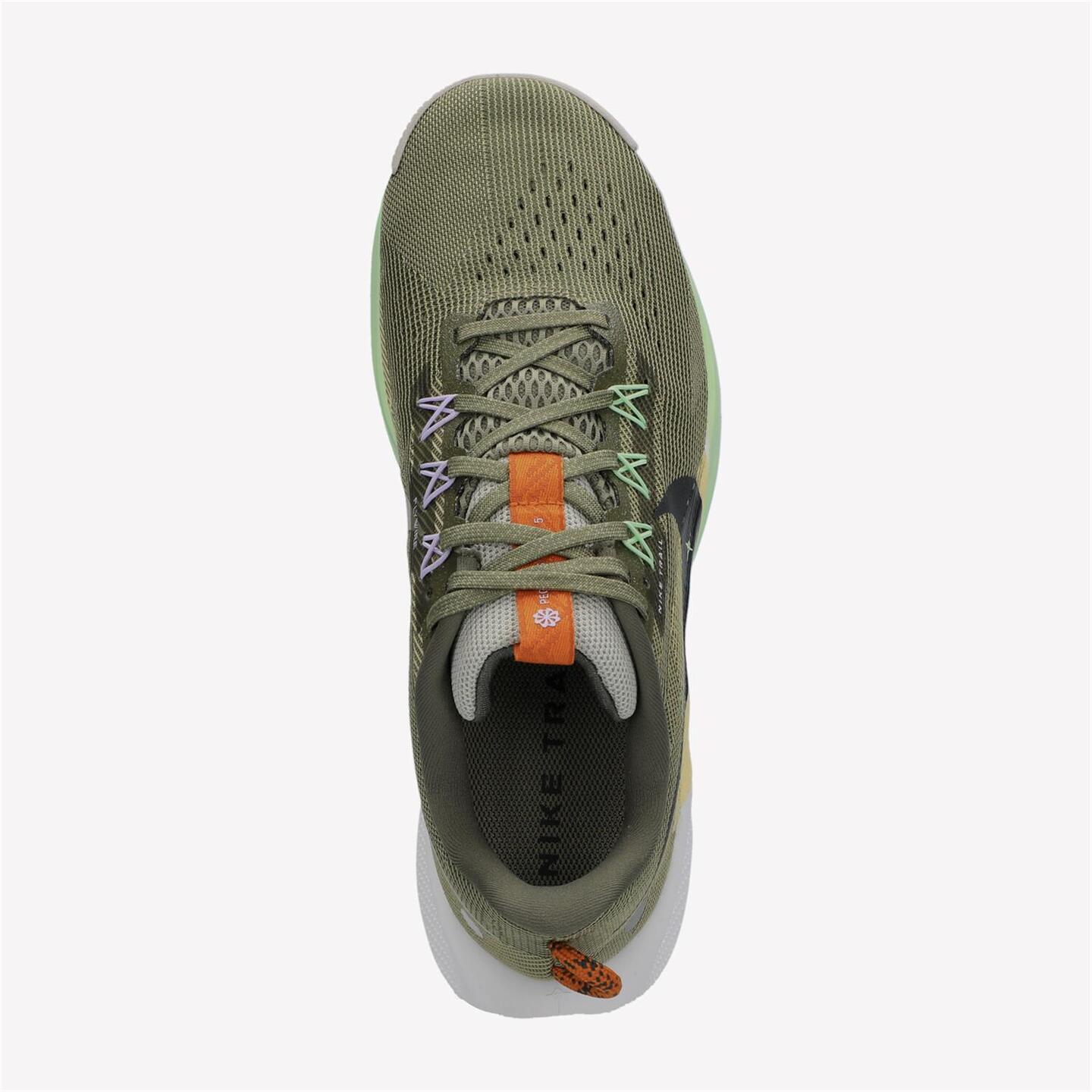 Nike Pegasus Trail 5 - verde - Sapatilhas Trail Homem