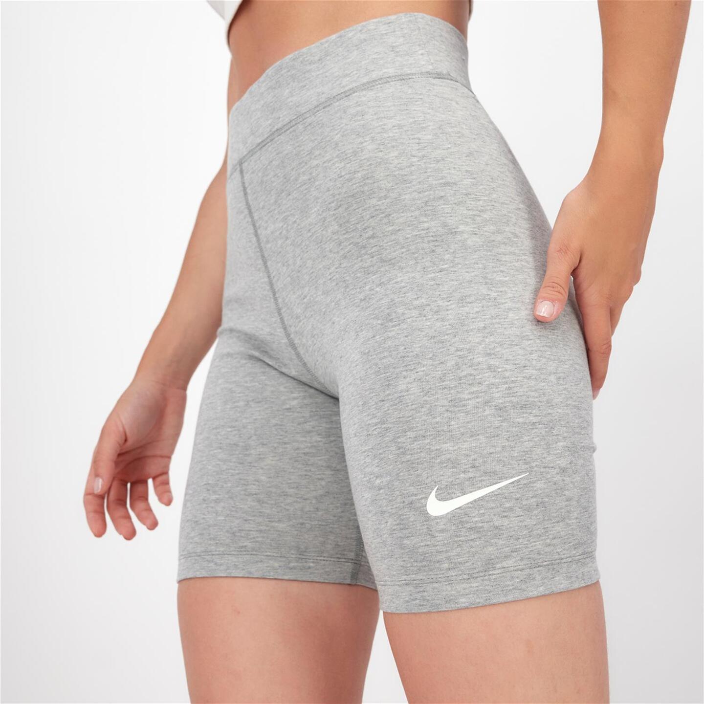 Mallas Cortas Nike - gris - Mallas Ciclista Mujer