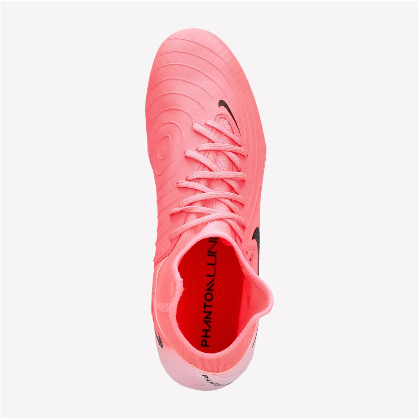 Nike Phantom Luna Academy Fg - rosa - Botas Fútbol Tacos