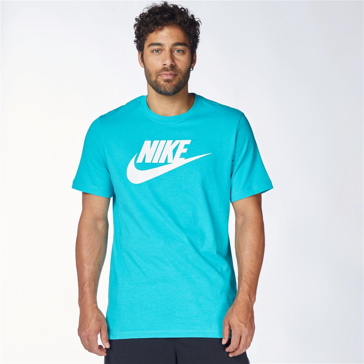 Nike Club Swoosh - azul - Camiseta Hombre