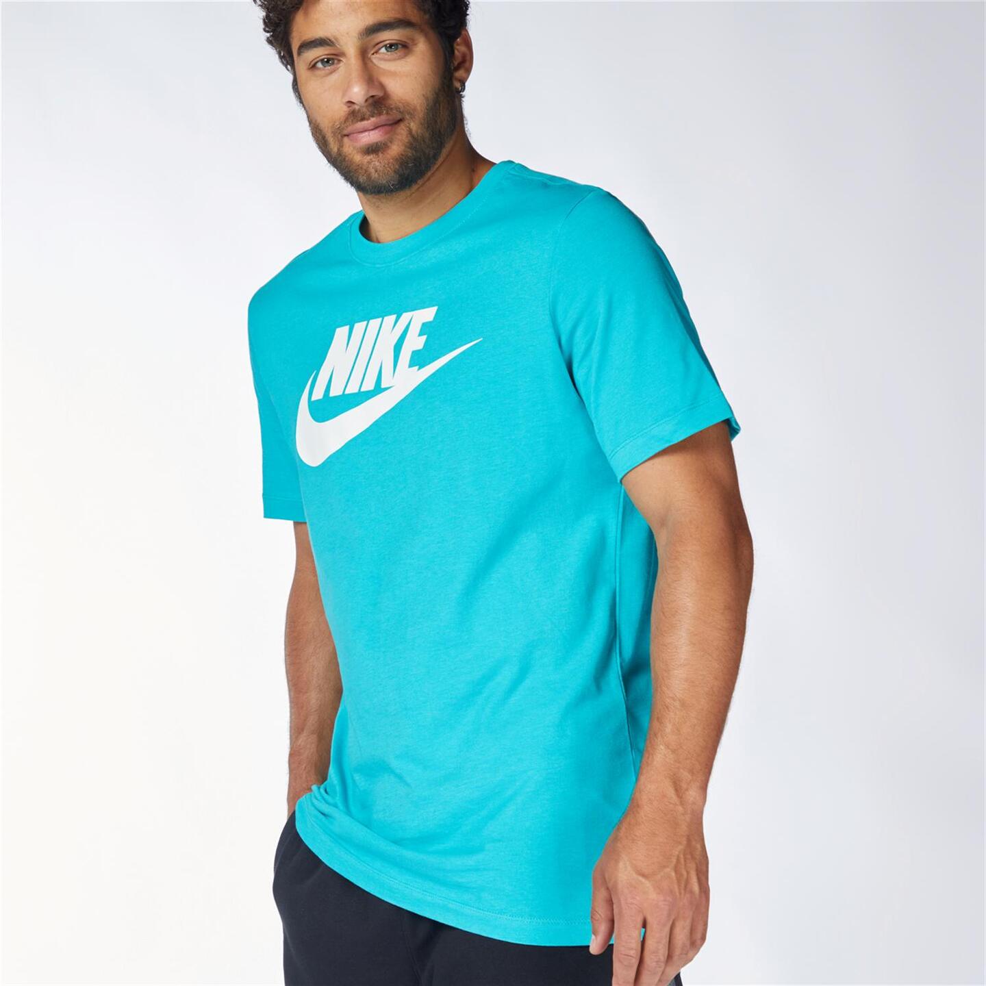 Nike Club Swoosh - azul - Camiseta Hombre