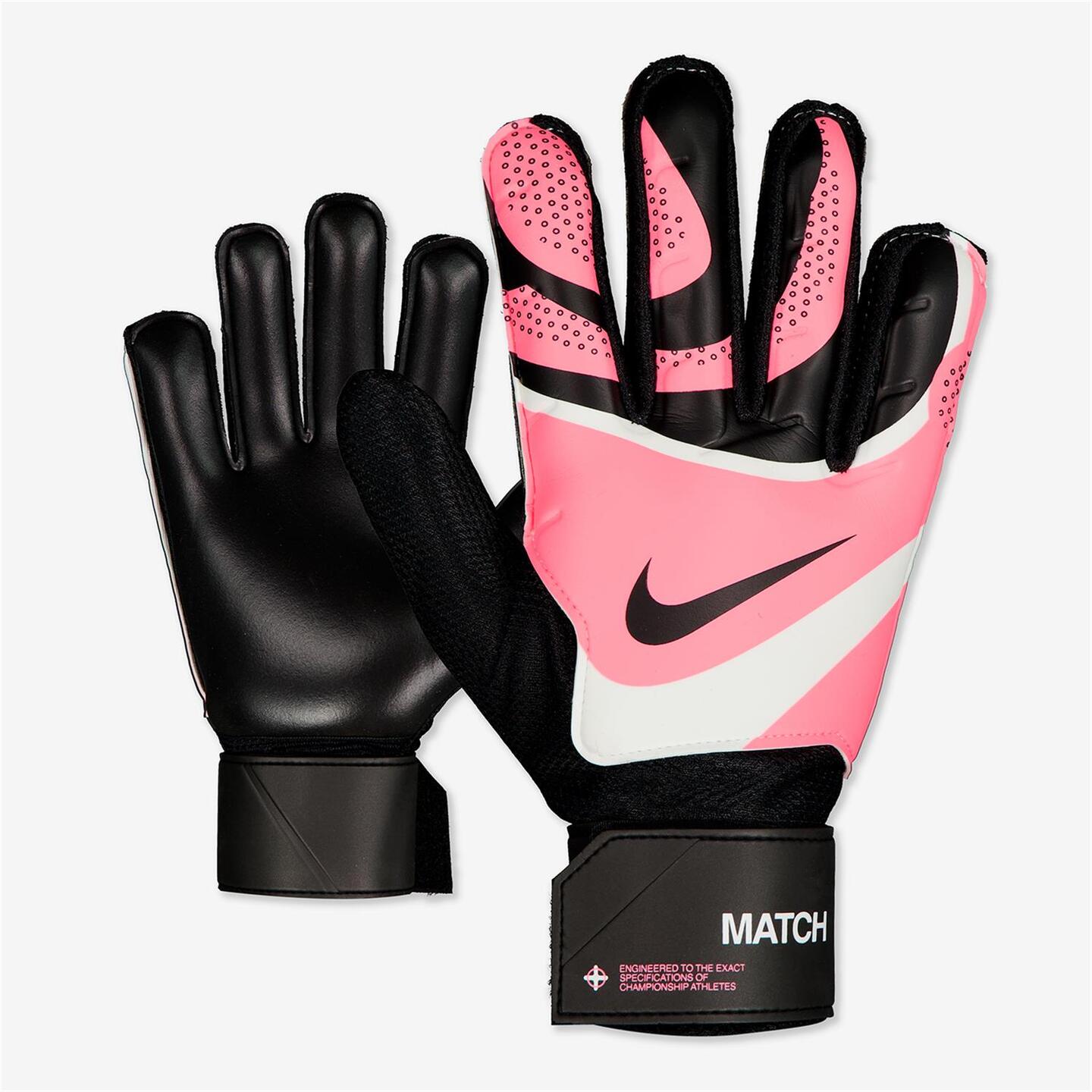 Nike Match Negro Guantes Portero Sprinter